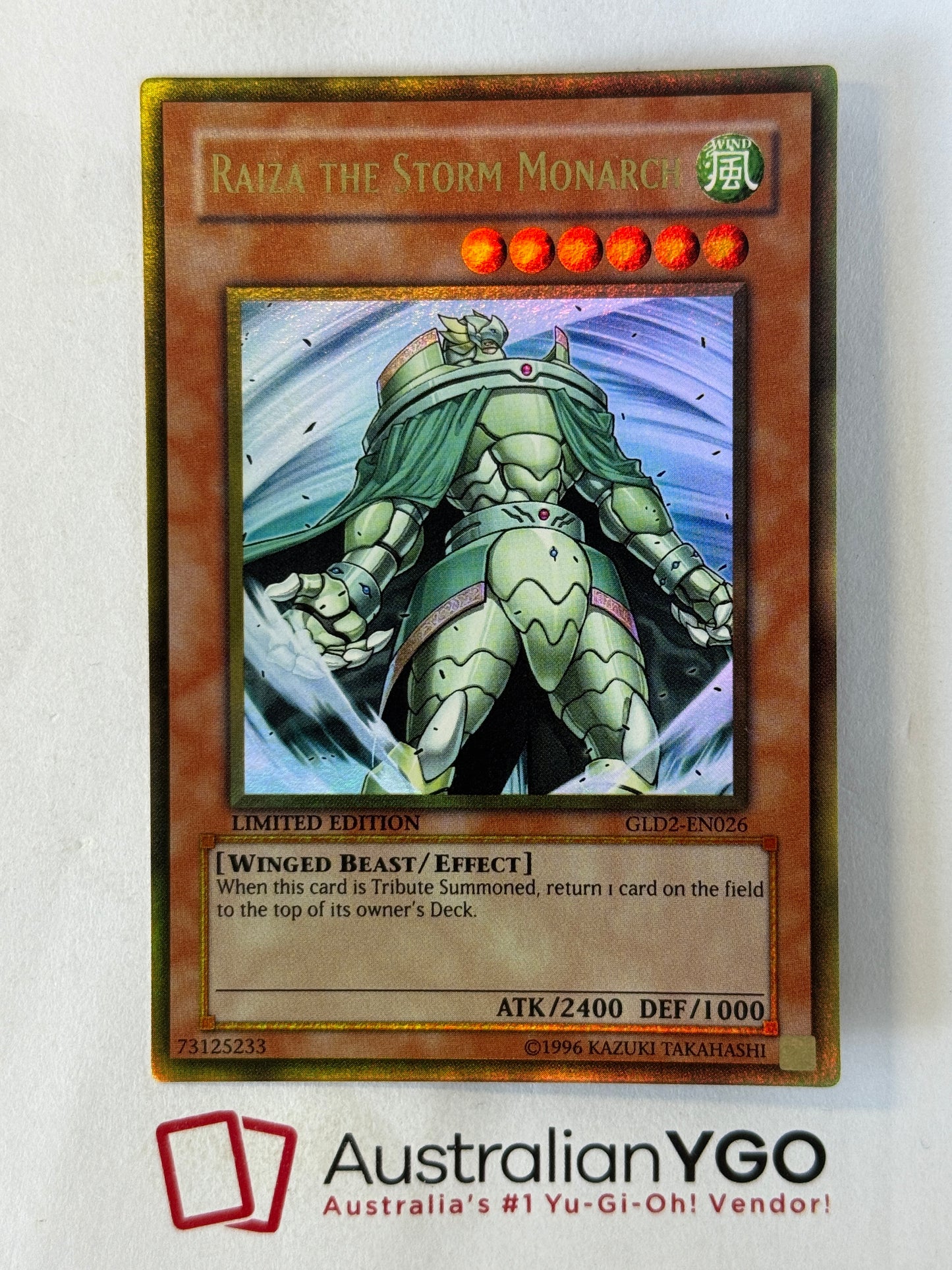RAIZA THE STORM MONARCH GLD2-EN026