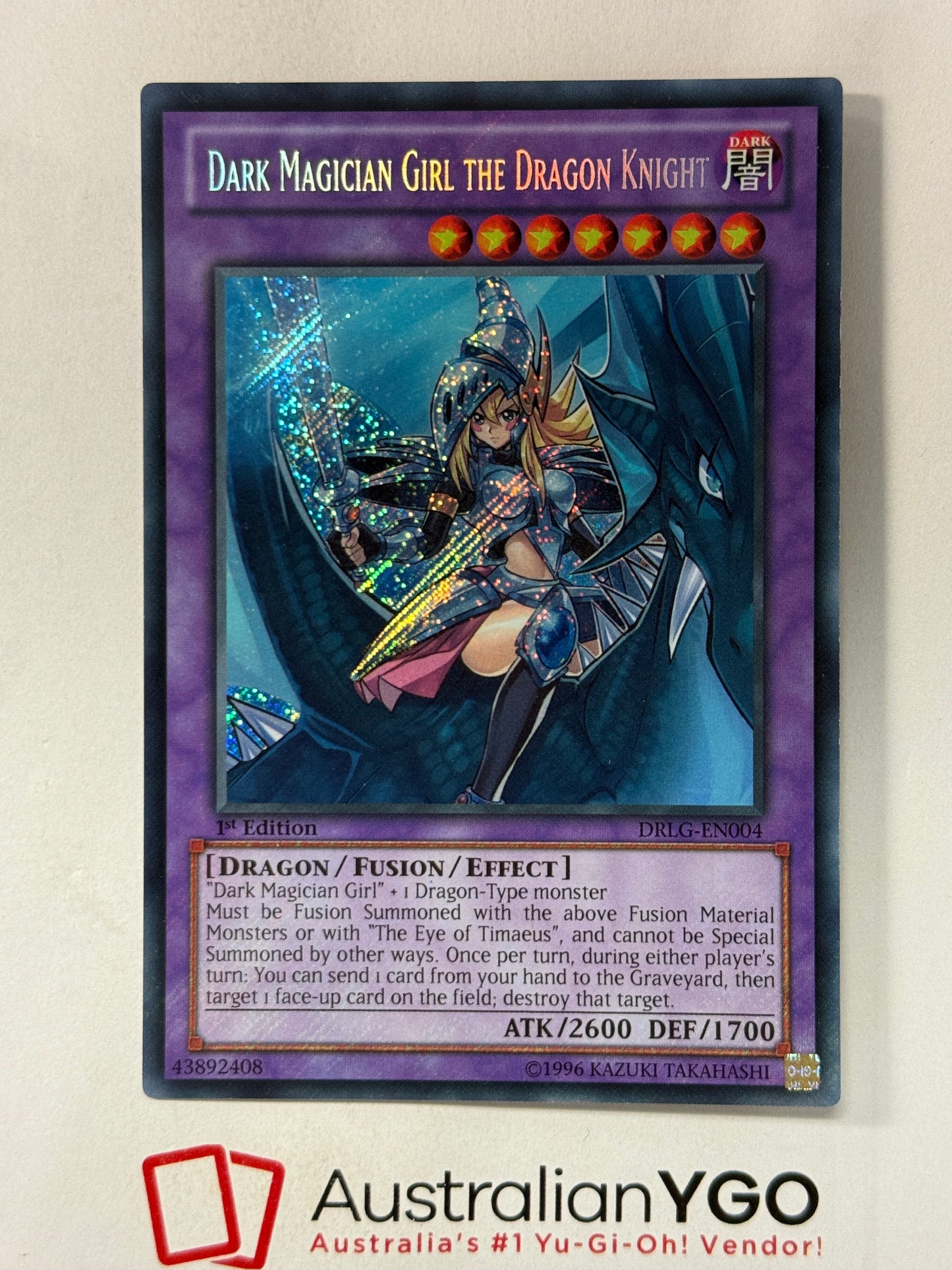 DARK MAGICIAN GIRL THE DRAGON KNIGHT DRLG-ENO04