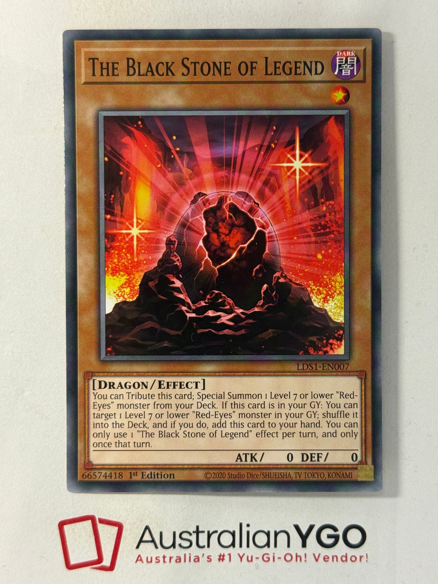 THE BLACK STONE OF LEGEND LDS1-EN007