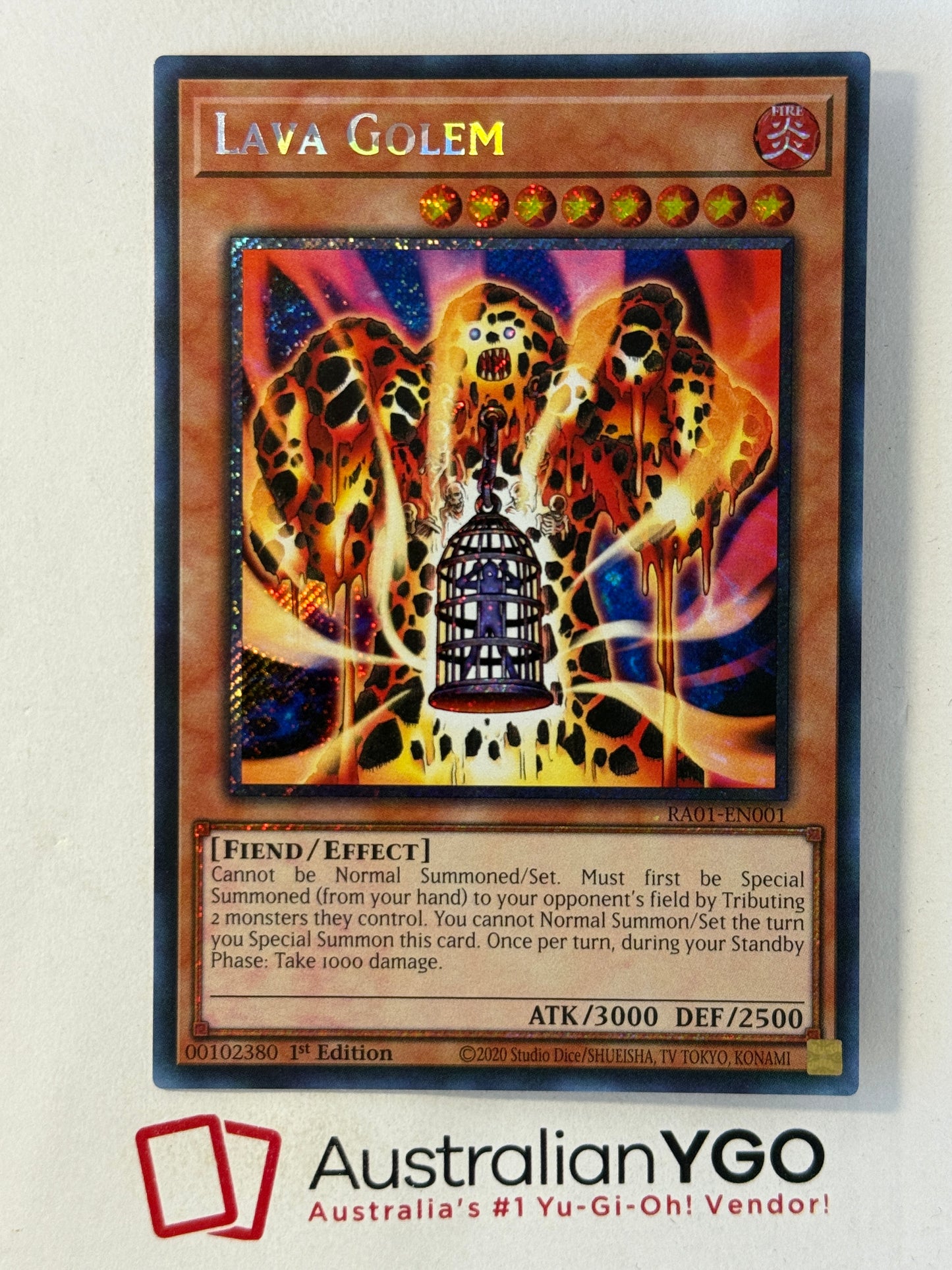 LAVA GOLEM RA01-EN001