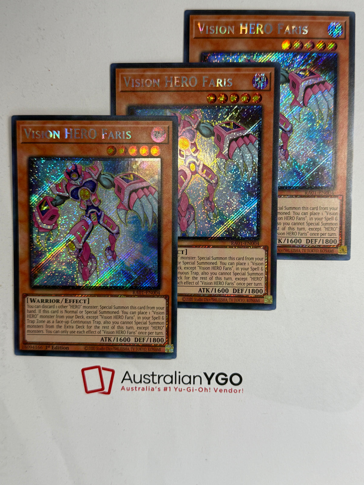 VISION HERO FARIS RA01-EN004 (Playset)