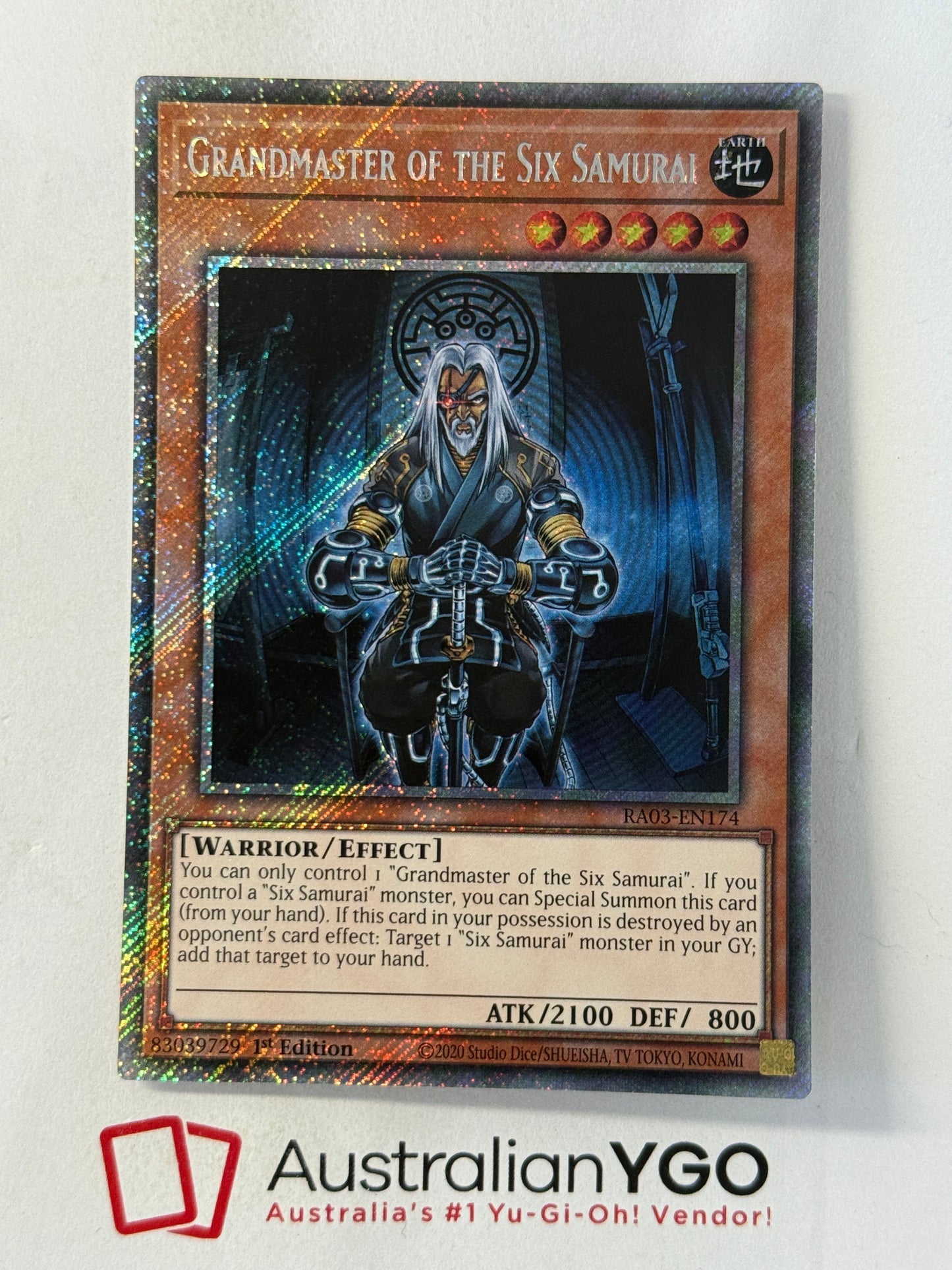 GRANDMASTER OF THE SIX SAMURAI RA03-EN174