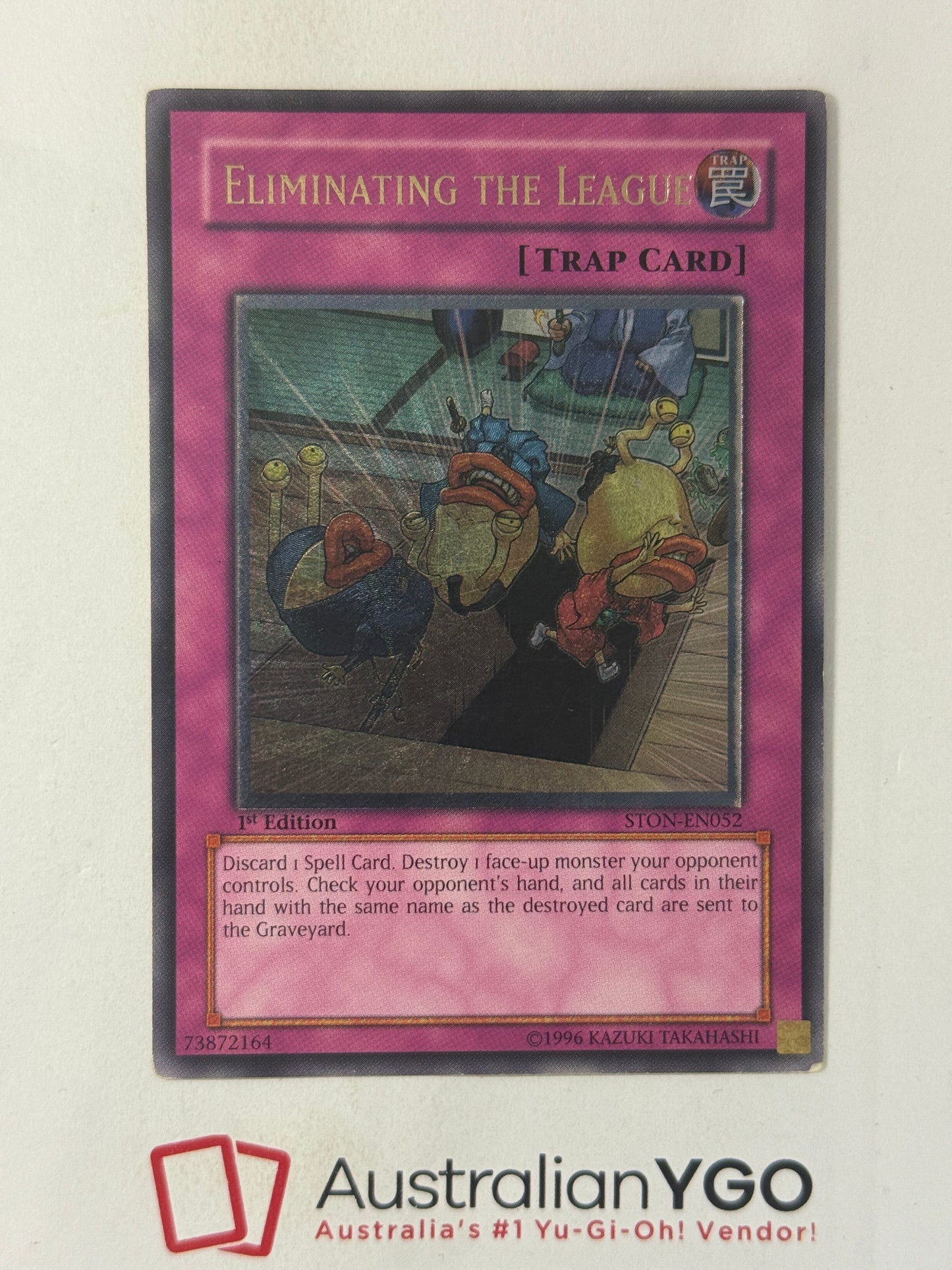 ELIMINATING THE LEAGUE STON-EN052 (UTR)