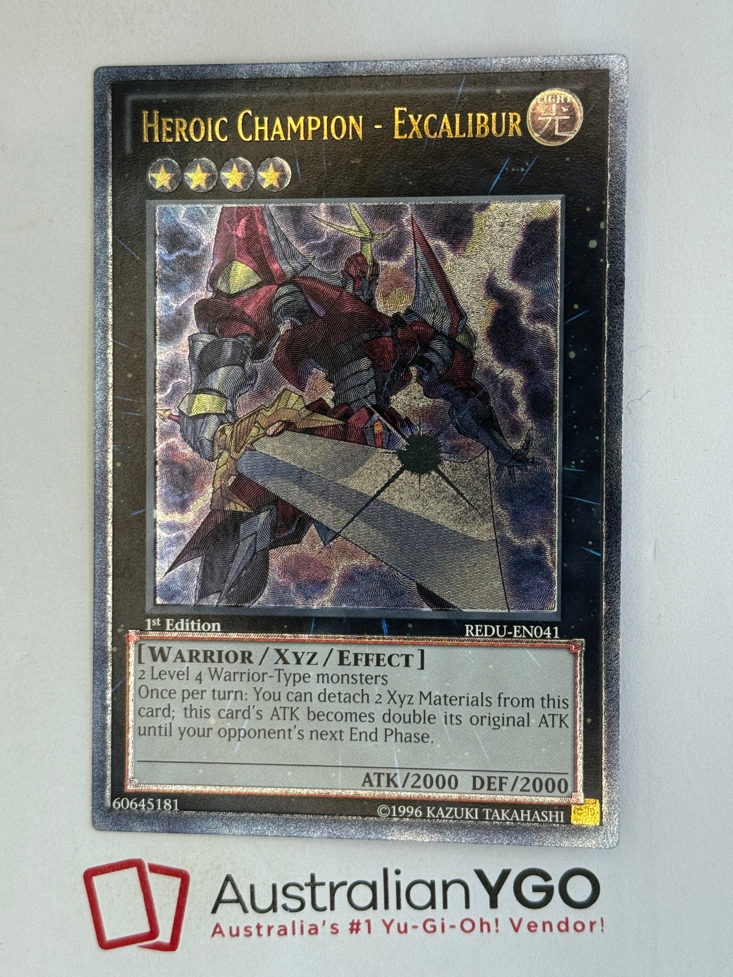 HEROIC CHAMPION - EXCALIBUR REDU-ENO41 (UTR)