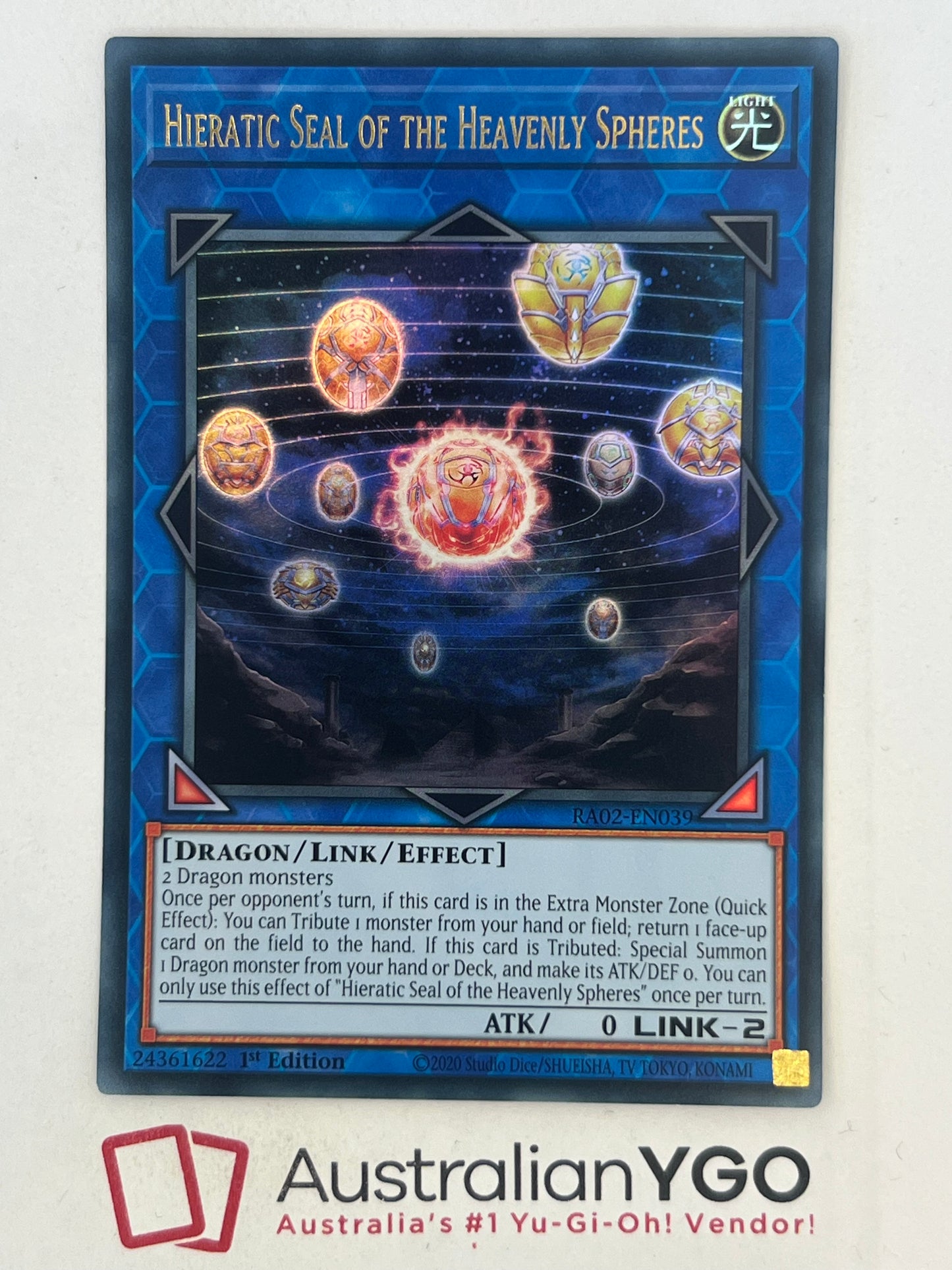 HIERATIC SEAL OF THE HEAVENLY SPHERESRA02-EN039