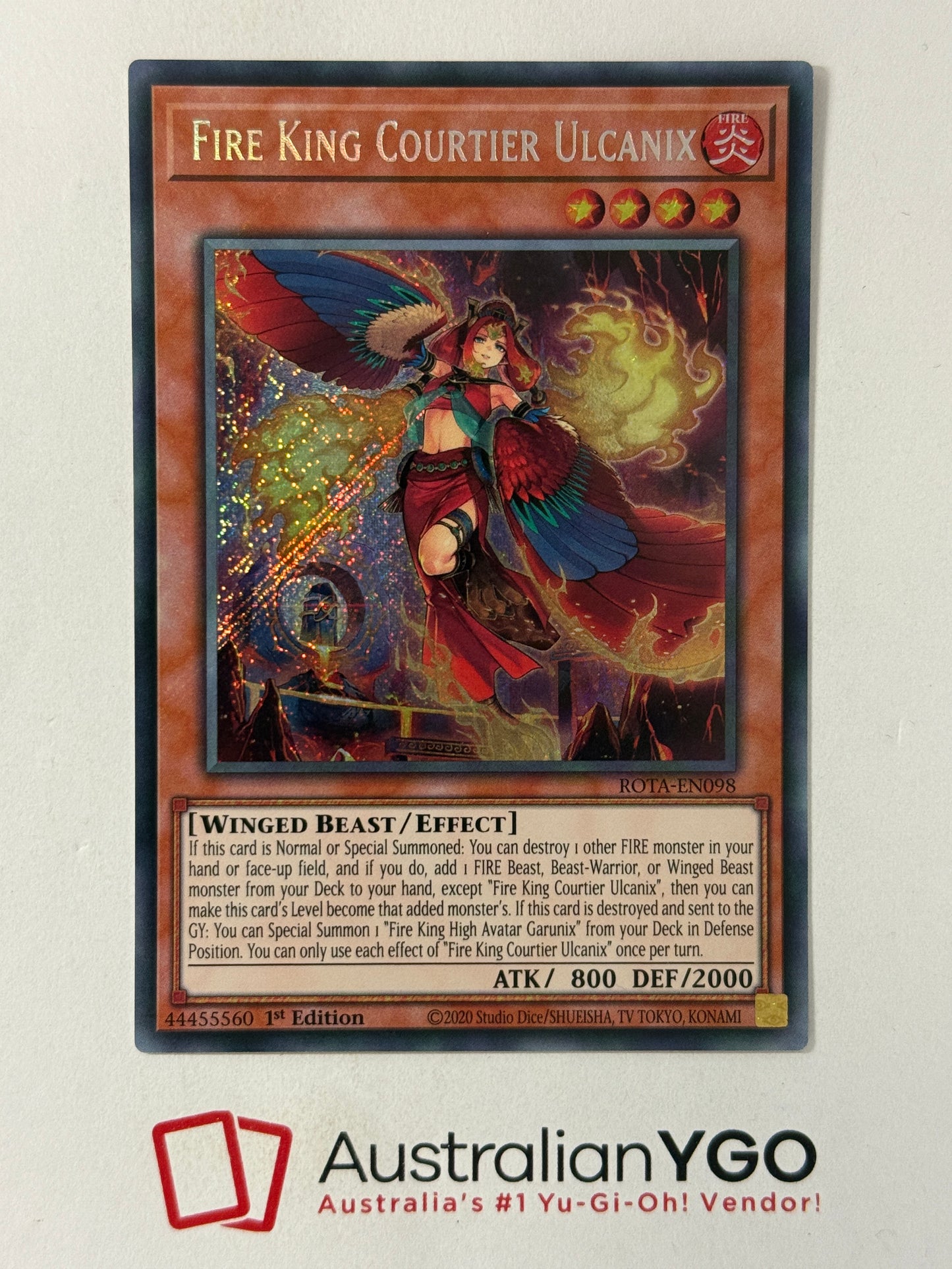 FIRE KING COURTIER ULCANIX ROTA-EN098
