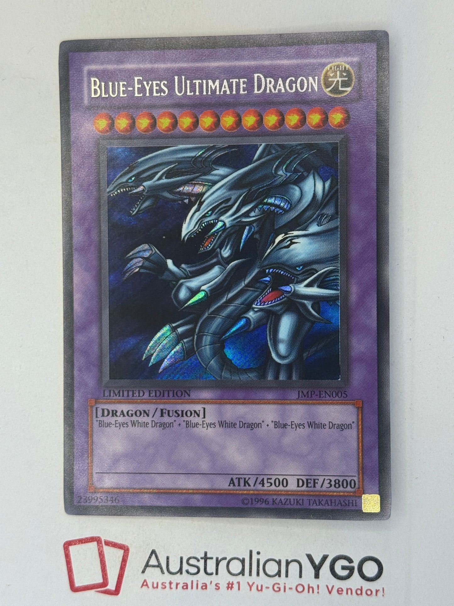 BLUE-EYES ULTIMATE DRAGON JMP-EN005