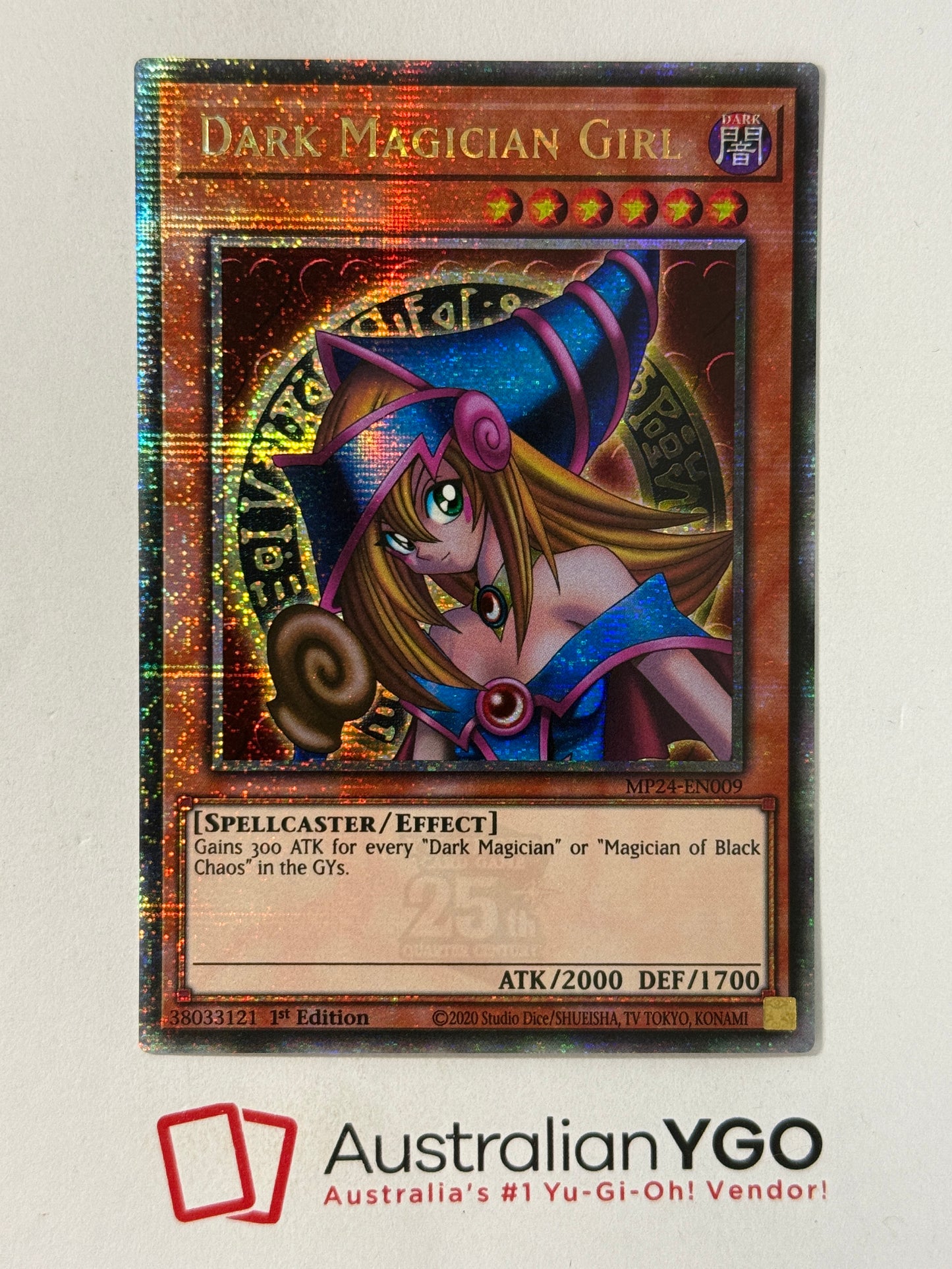 DARK MAGICIAN GIRL MP24-EN009 (QCR)