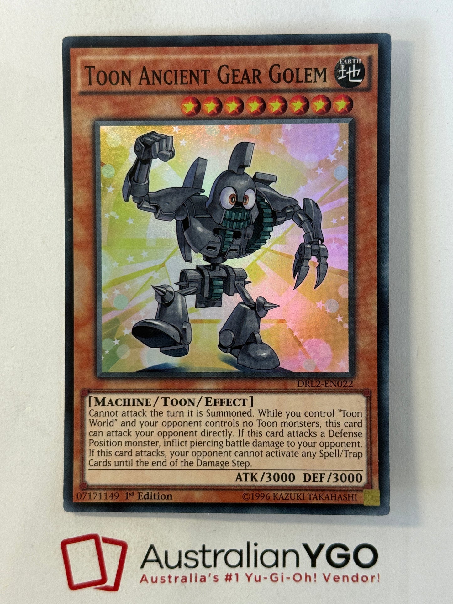 TOON ANCIENT GEAR GOLEM DRL2-EN022