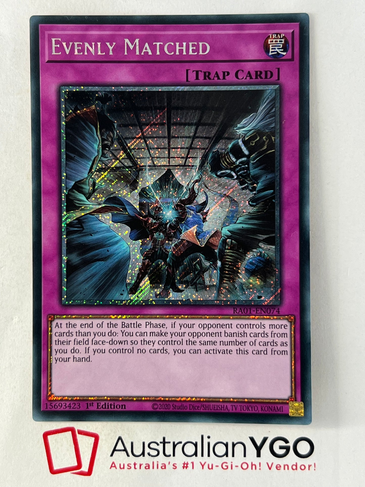 EVENLY MATCHED RA01-EN074