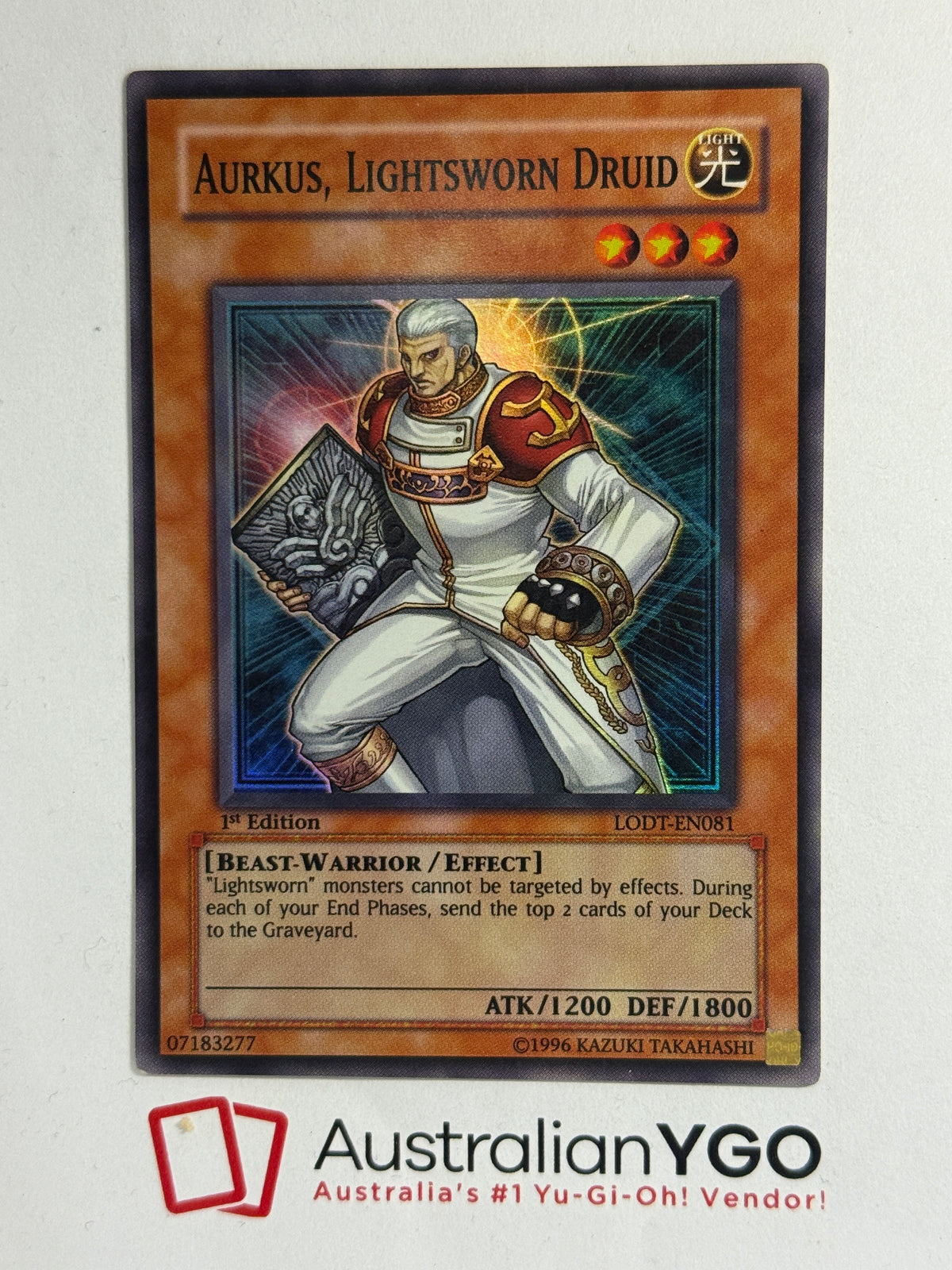 AURKUS, LIGHTSWORN DRUID LODT-EN081