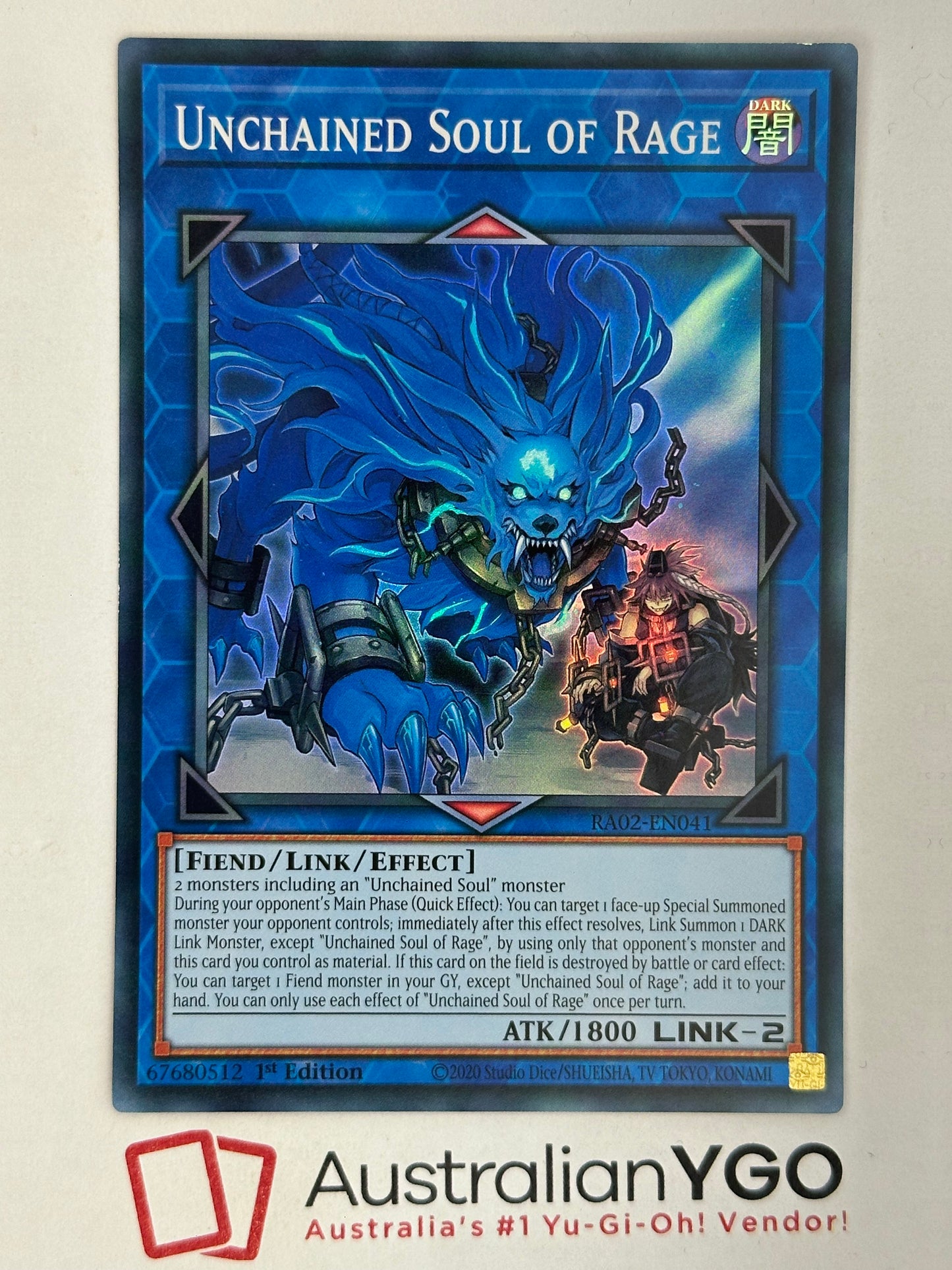 UNCHAINED SOUL OF RAGE
RA02-EN041