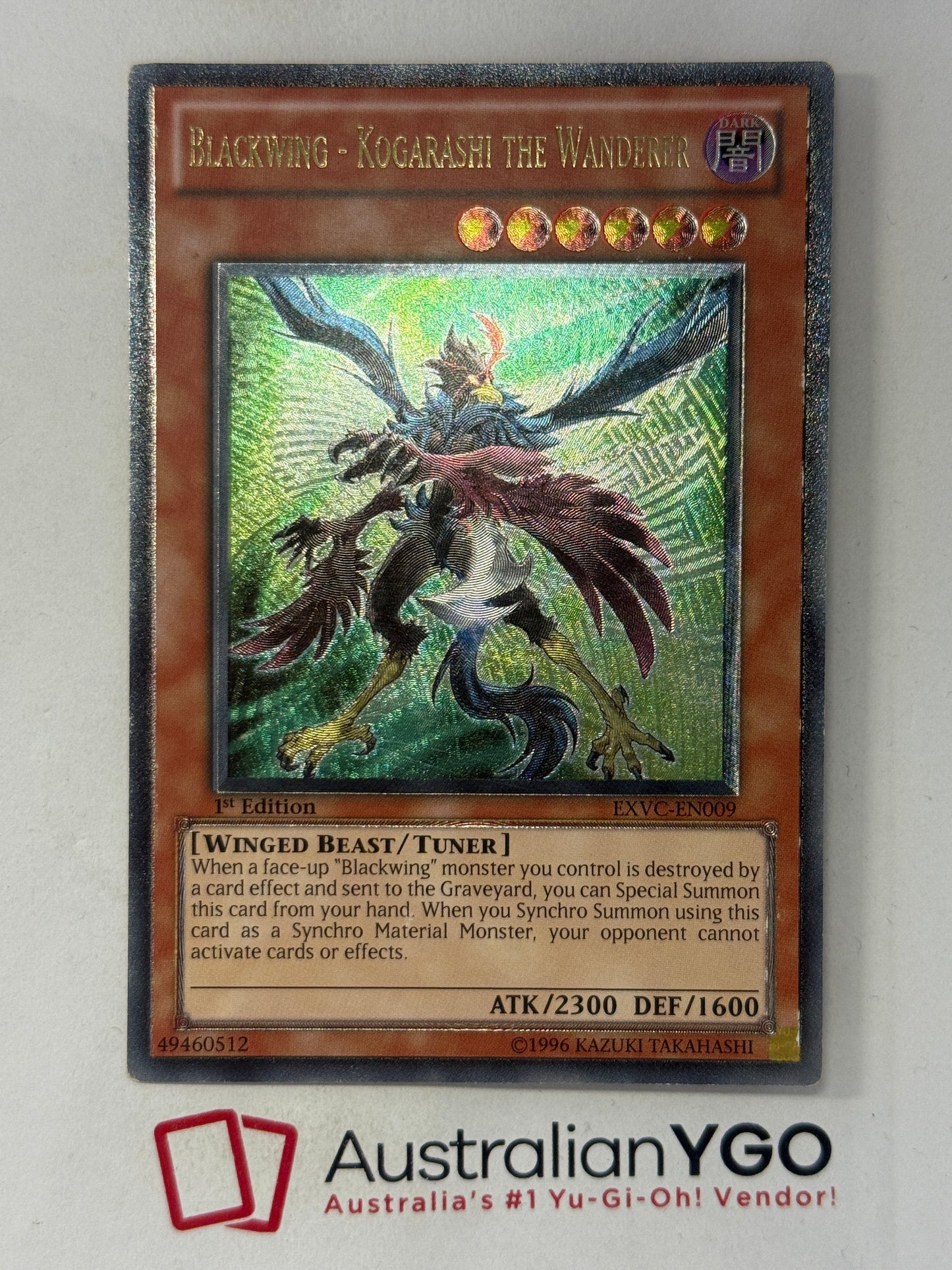 BLACKWING - ROGARASHI THE WANDERER EXVC-EN009 (UTR)