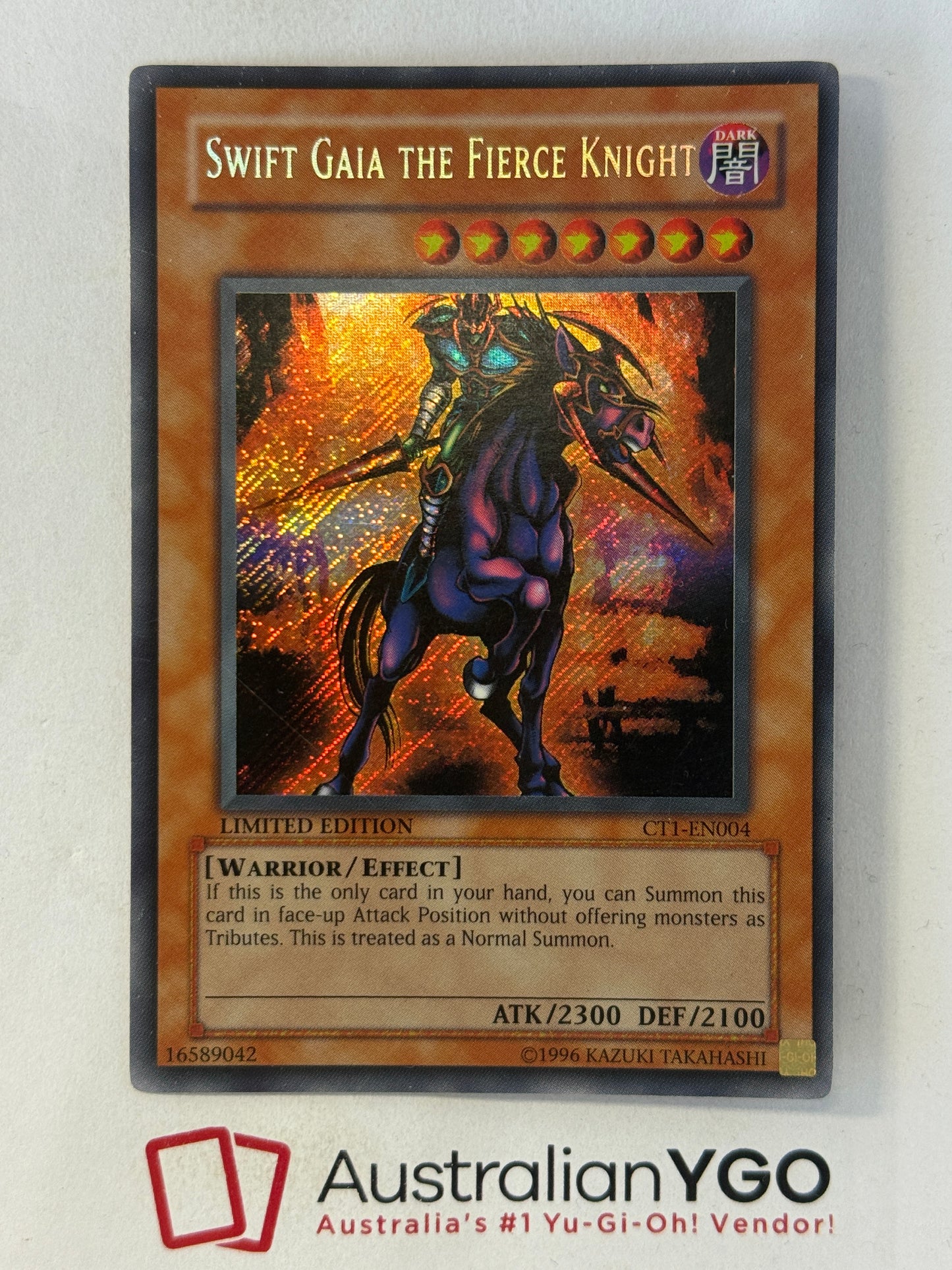 SWIFT GAIA THE FIERCE KNIGHT CT1-EN004