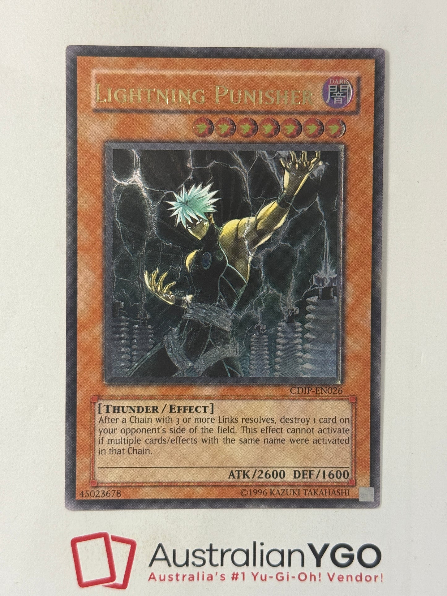 LIGHTNING PUNISHER CDIP-EN026 (UTR)