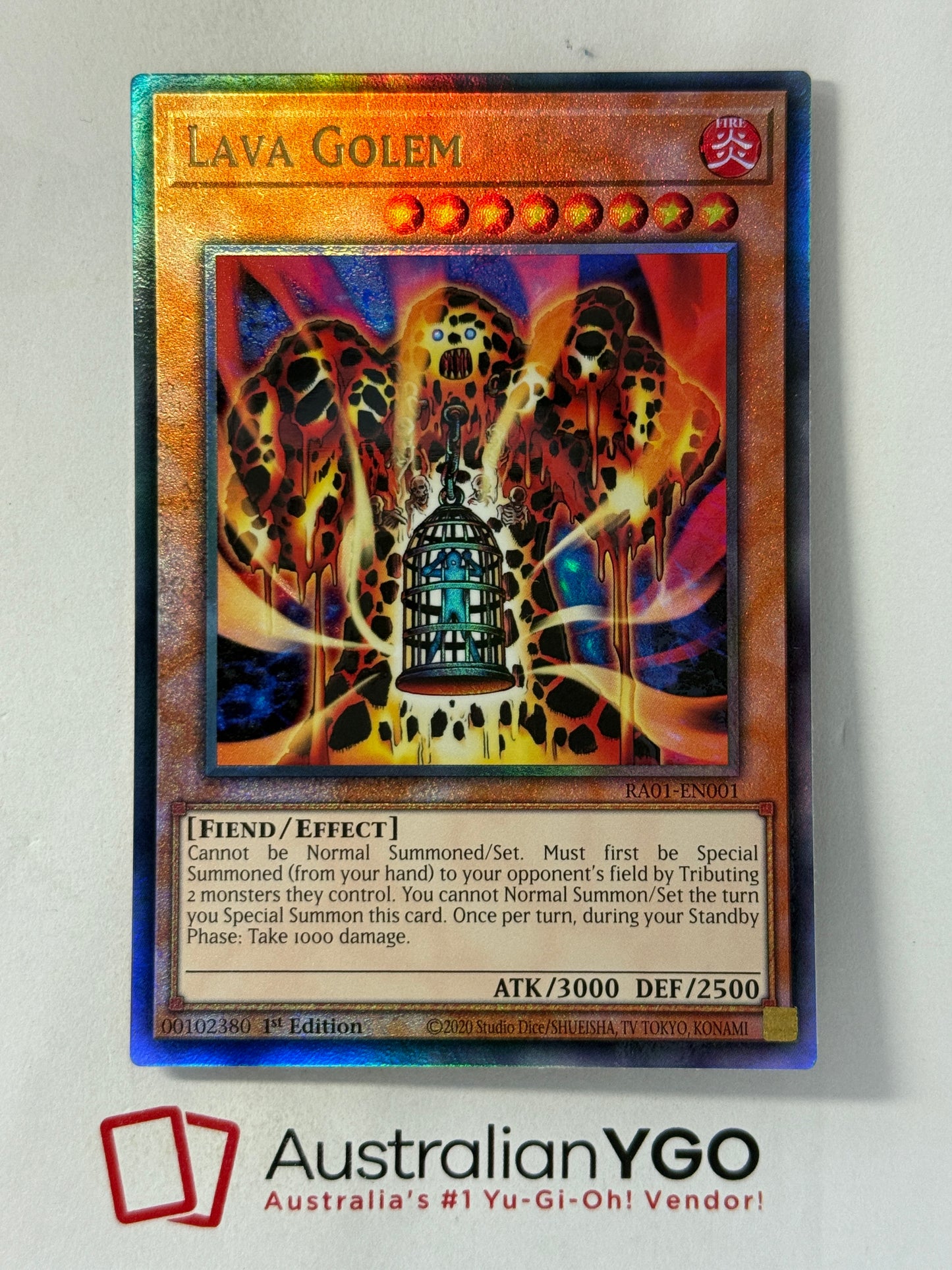 LAVA GOLEM RA01-EN001 (PUR)