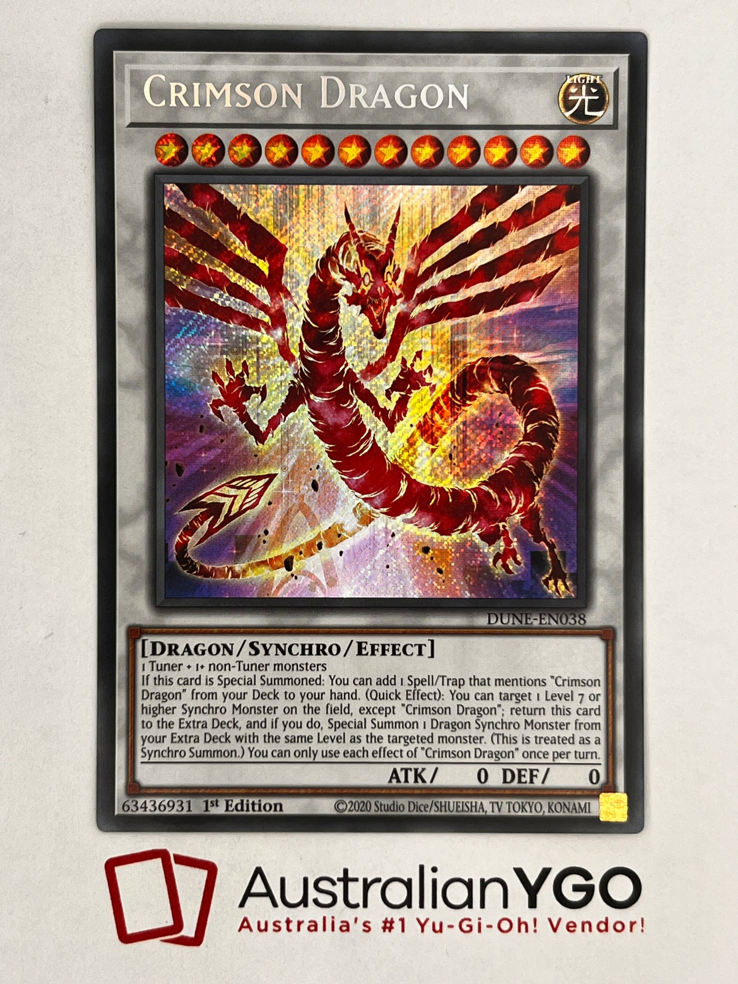 CRIMSON DRAGON DUNE-EN038