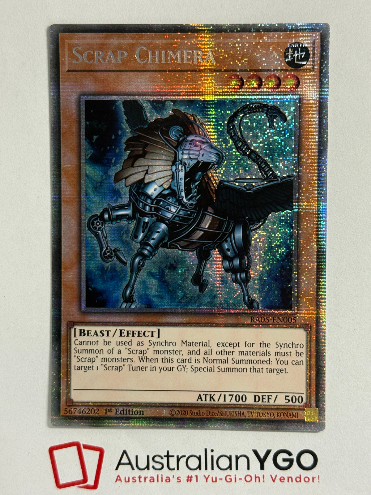 SCRAP CHIMERA RA05-EN005 (Starlight)