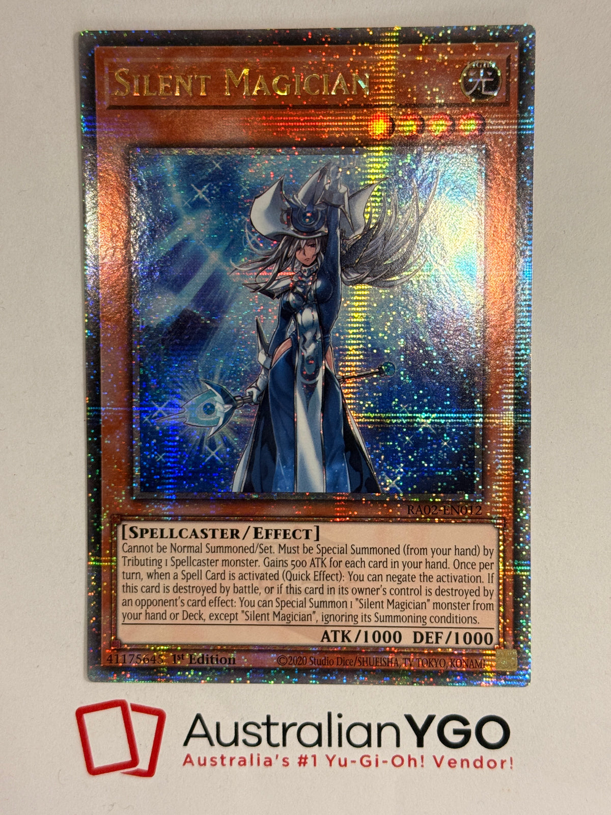 SILENT MAGICIAN RA02-EN012 (QCR)