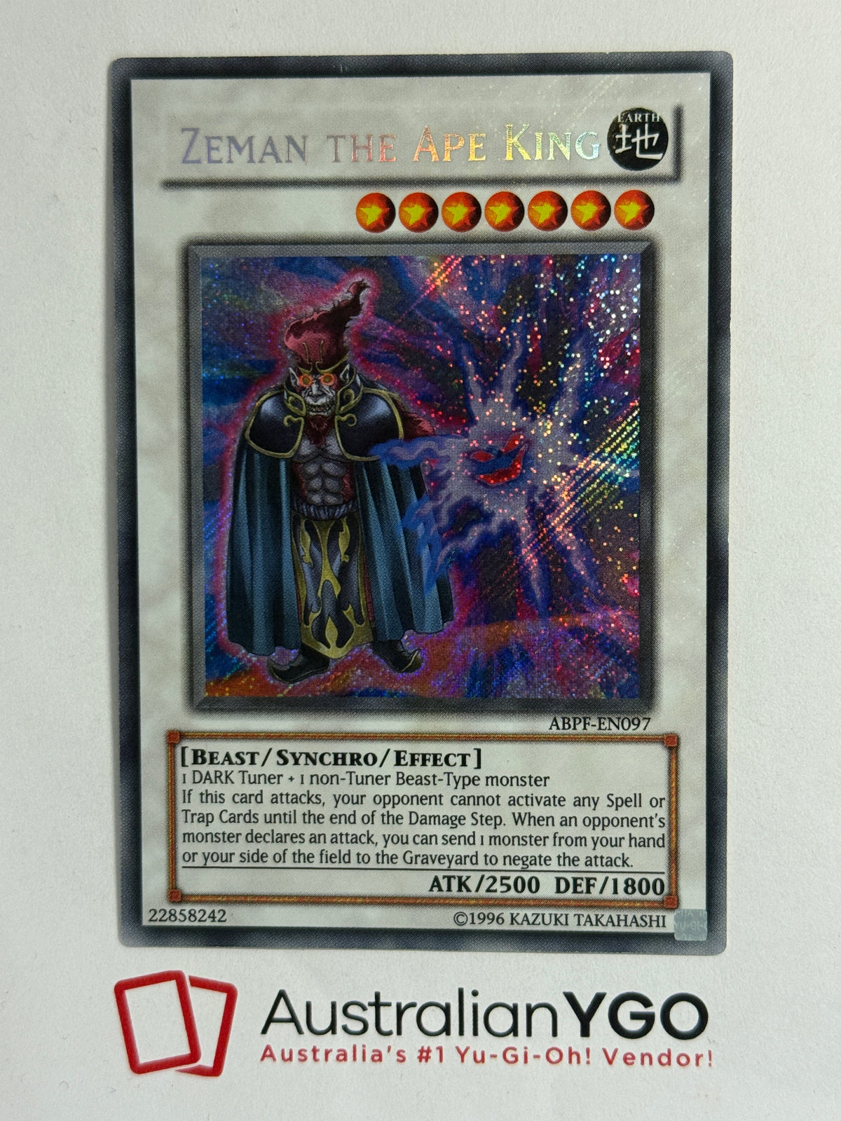 ZEMAN THE APE KING ABPF-EN097