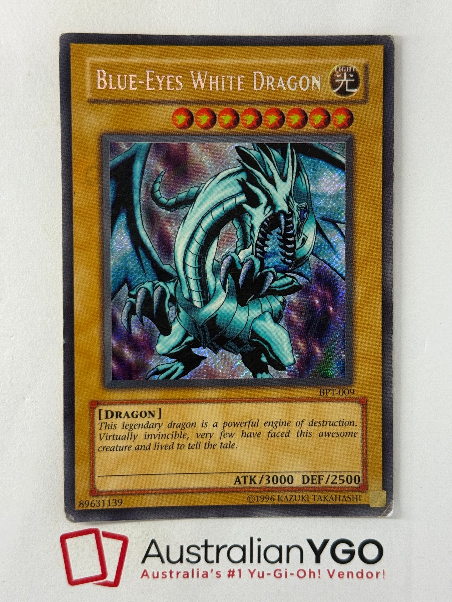 BLUE-EYES WHITE DRAGON BPT-009