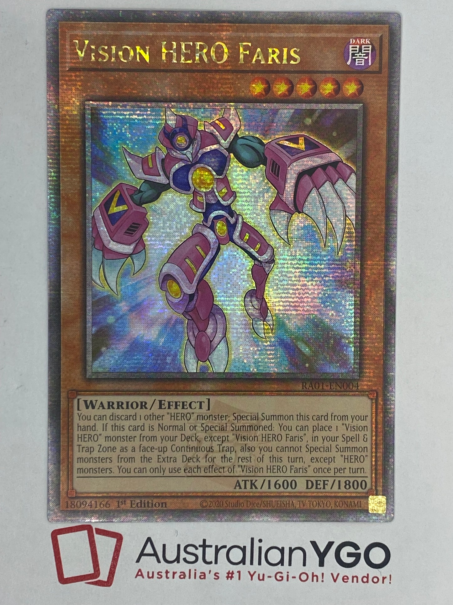 VISION HERO FARIS (American) RA01-EN004