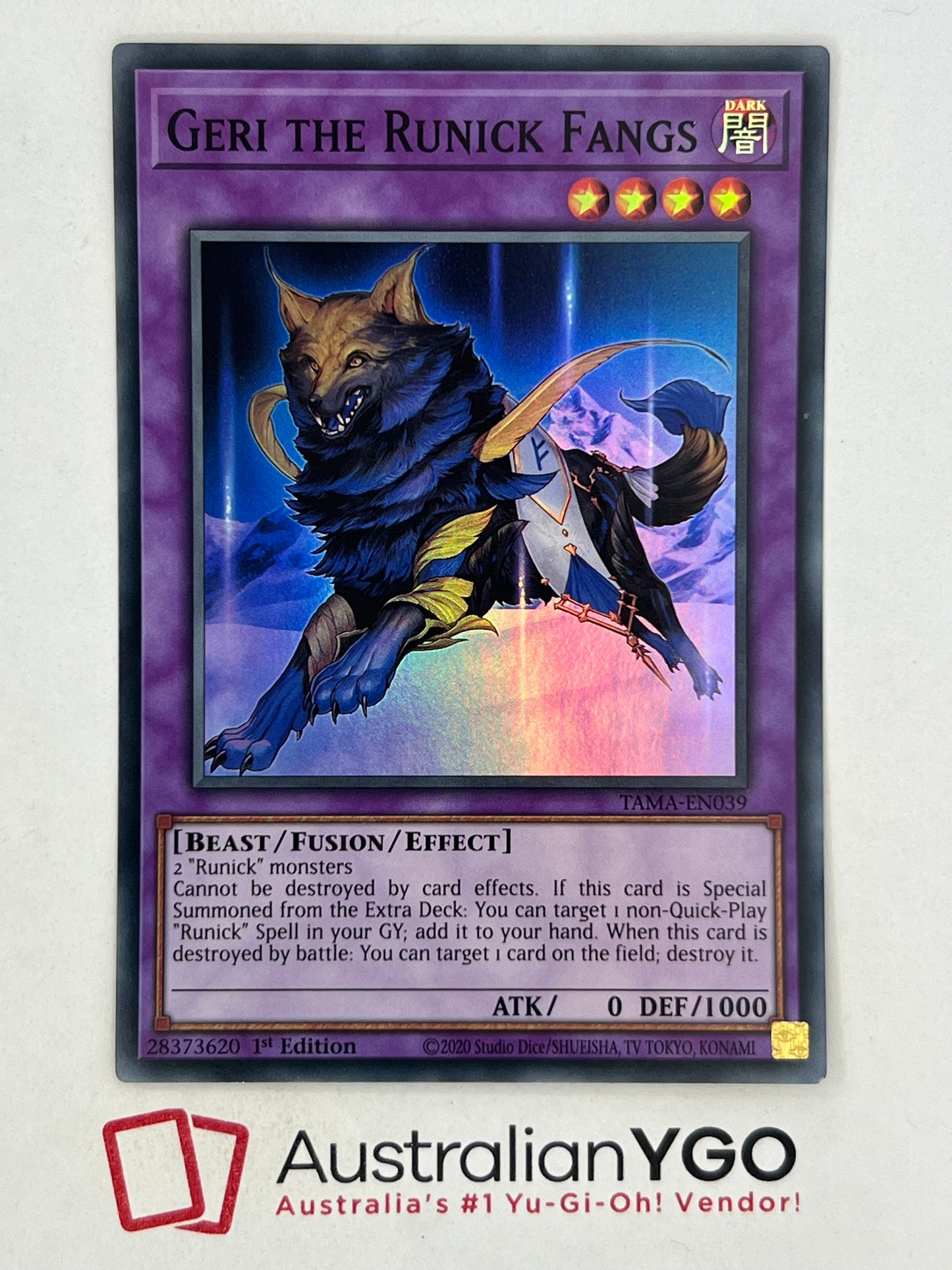 GERI THE RUNICK FANGS TAMA-EN039