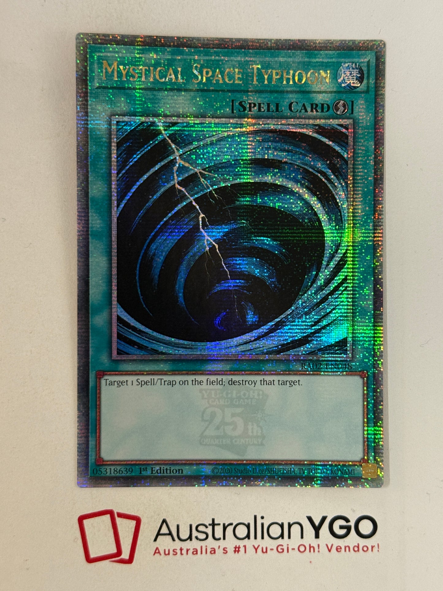 MYSTICAL SPACE TYPHOON RA02-EN048 (QCR)