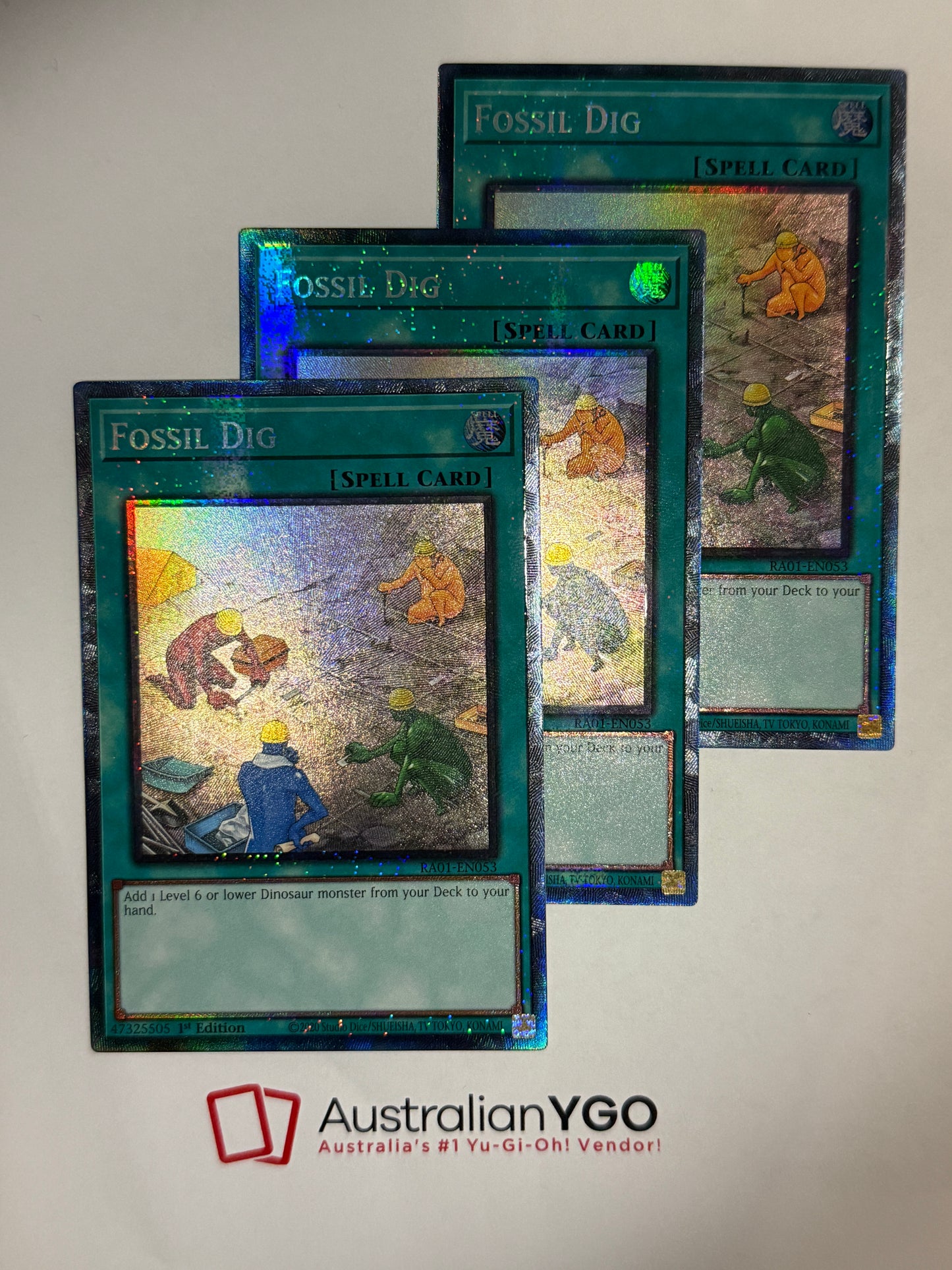 FOSSIL DIG RA01-EN053 (CR) Playset