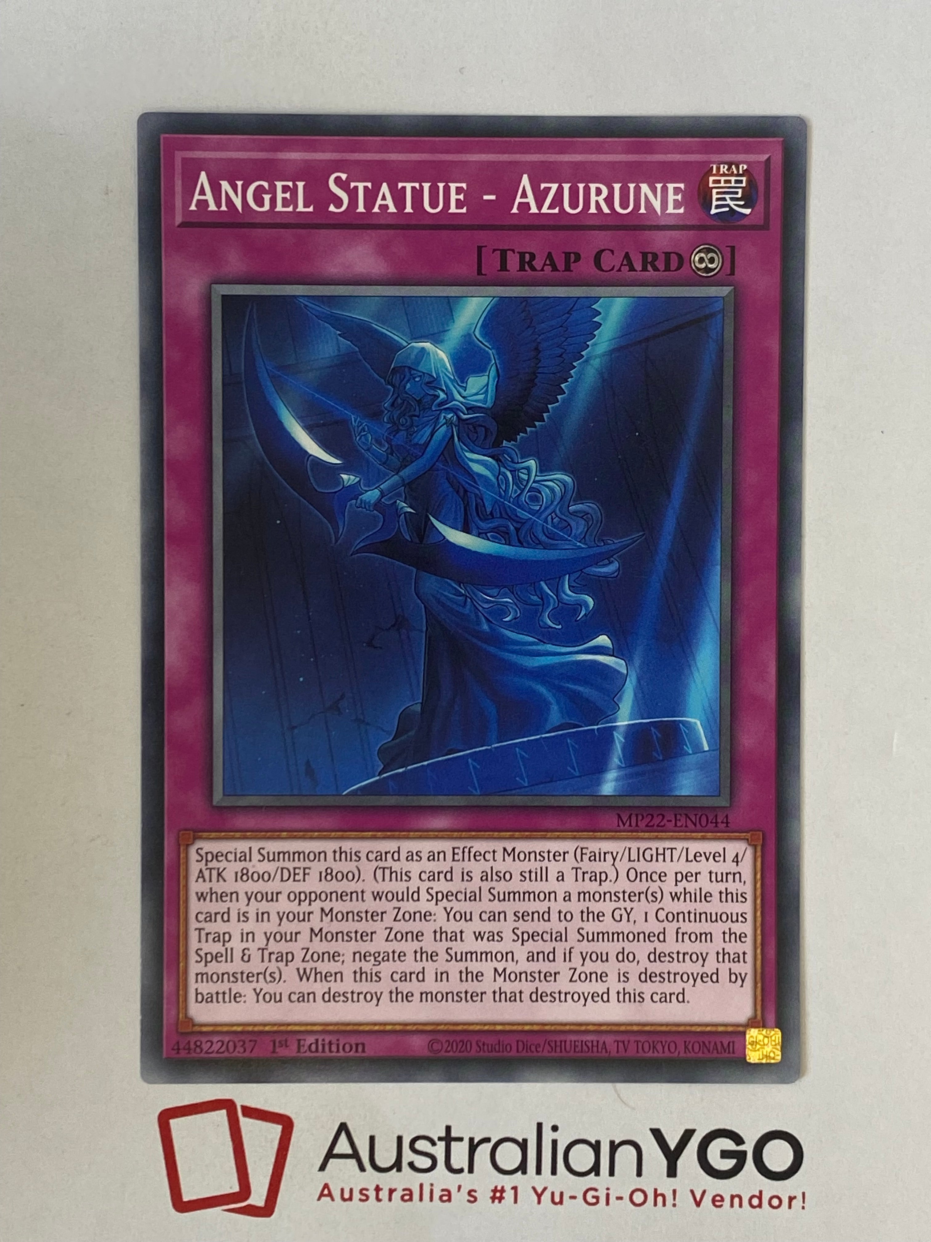 ANGEL STATUE - AZURUNE MP22-EN044 Aus Ygo ANGEL STATUE - AZURUNE MP22-EN044 Aus Ygo