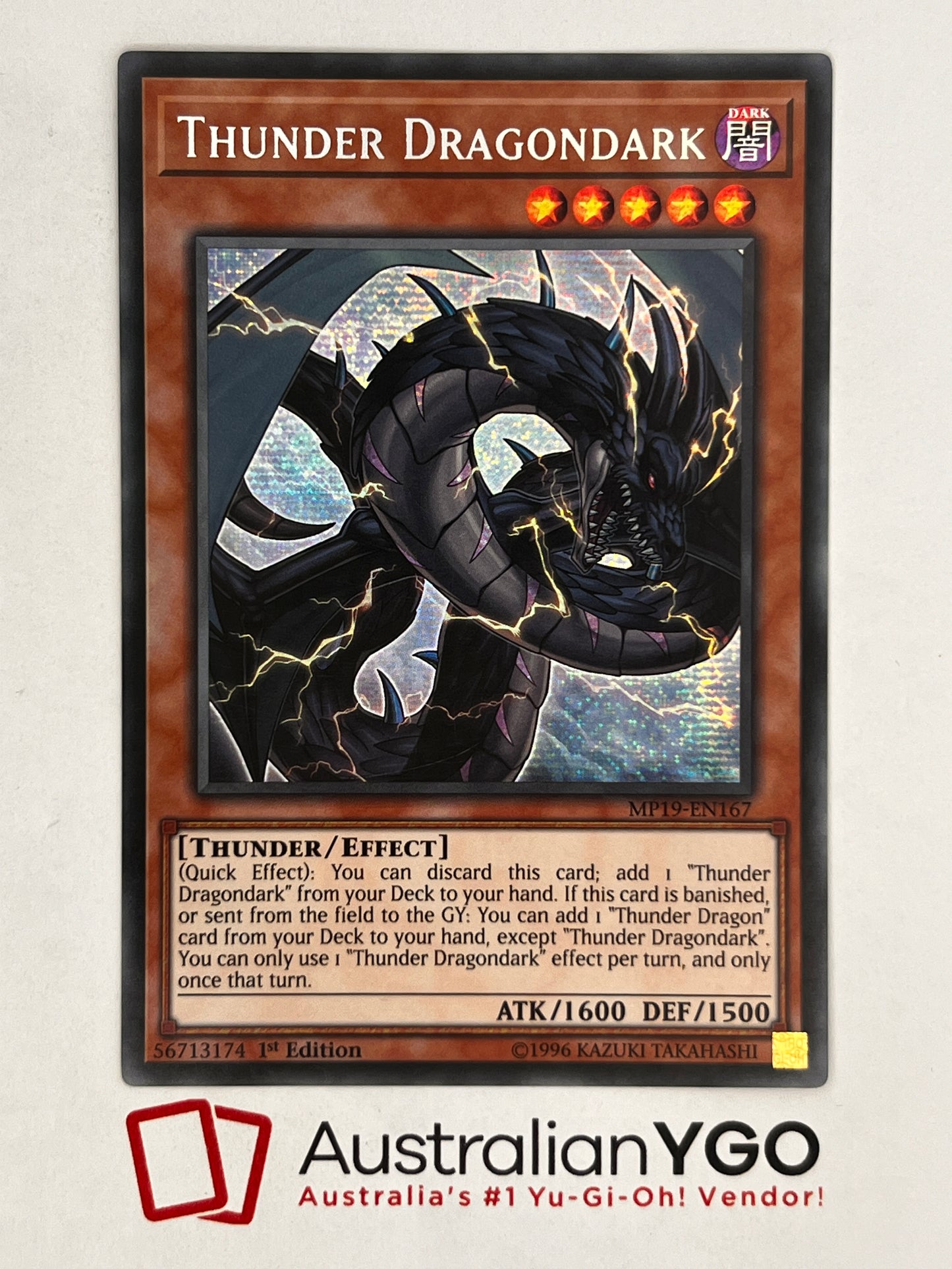 THUNDER DRAGONDARK MP19-EN167