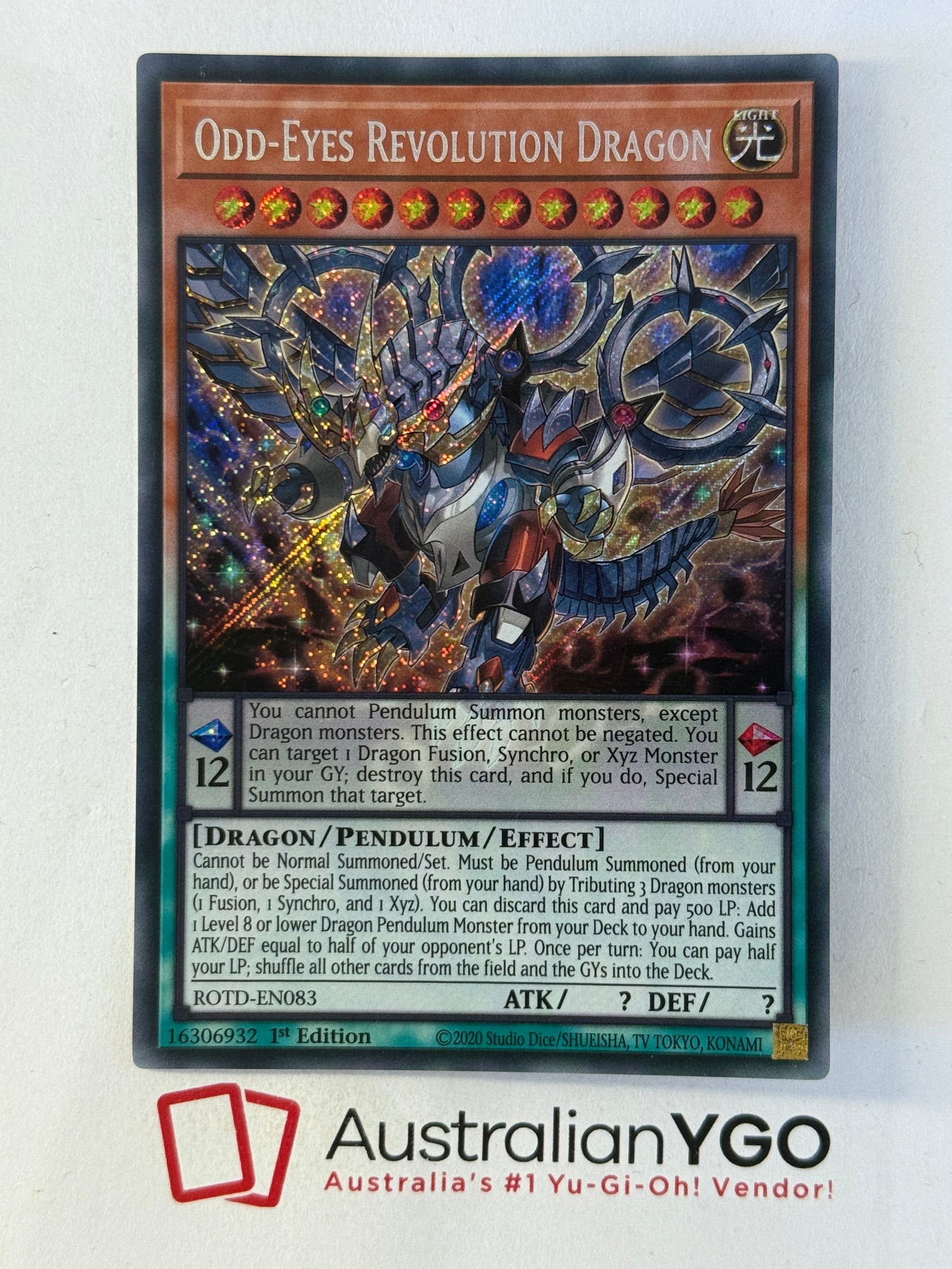 ODD-EYES REVOLUTION DRAGON ROTD-EN083