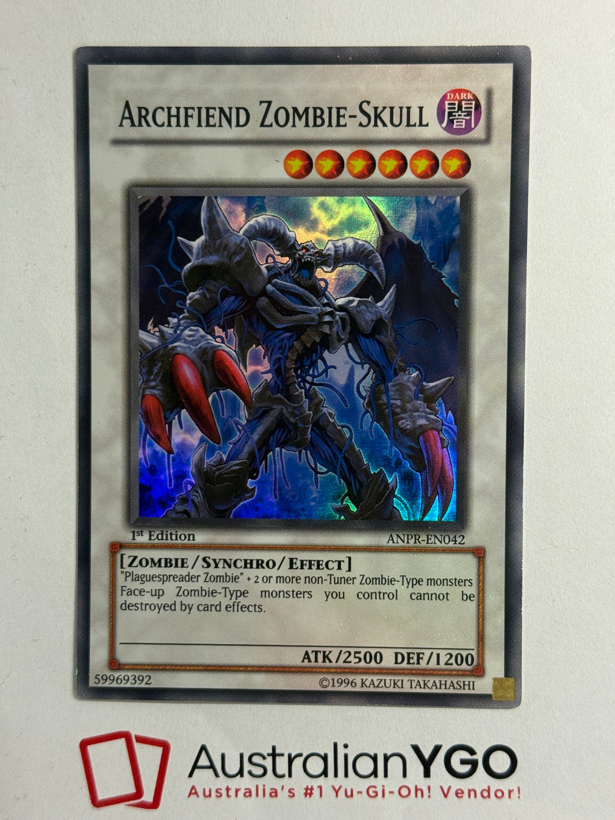 ARCHFIEND ZOMBIE-SKULL ANPR-EN042