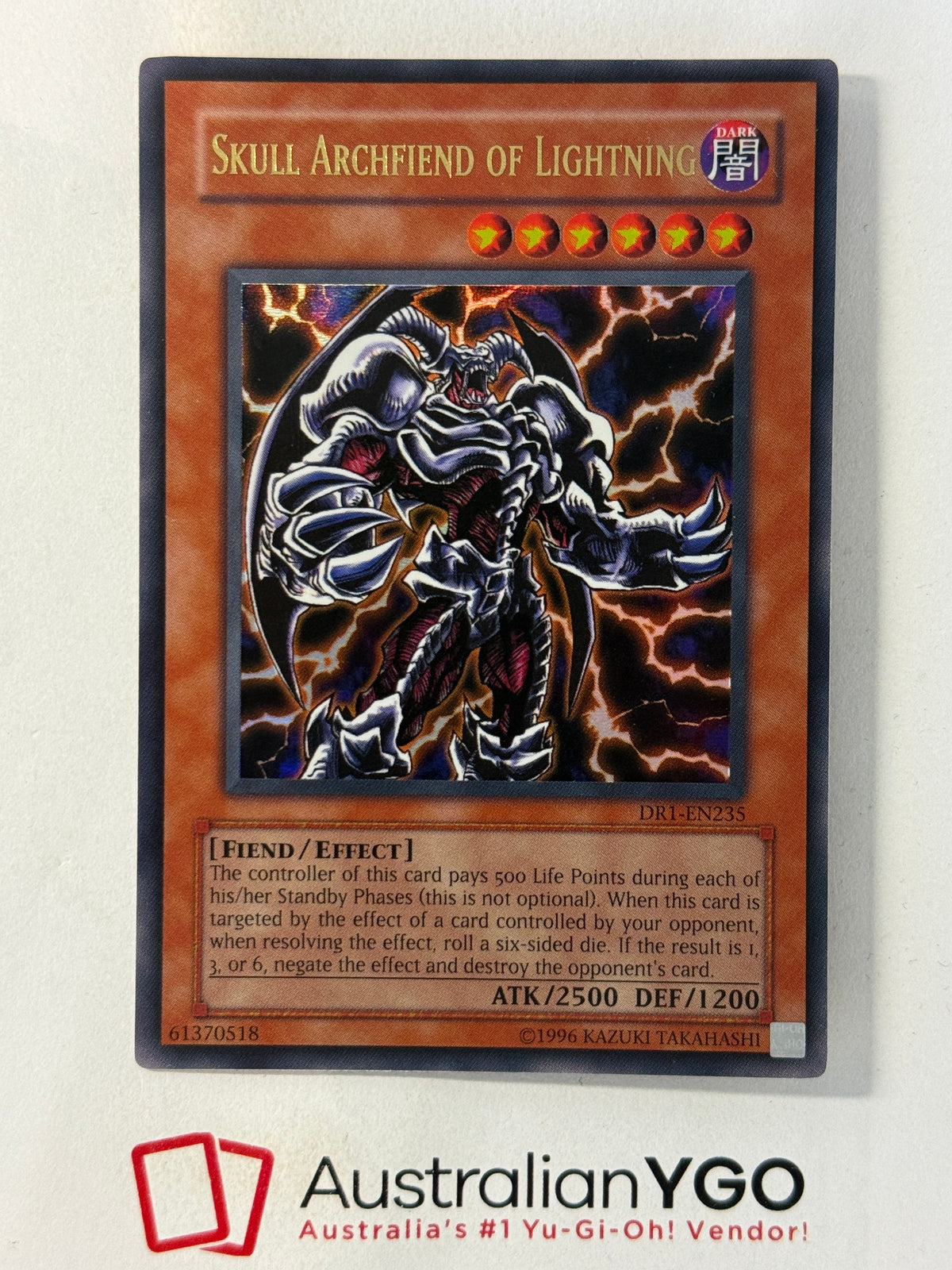 SKULL ARCHFIEND OF LIGHTNING DR1-EN235