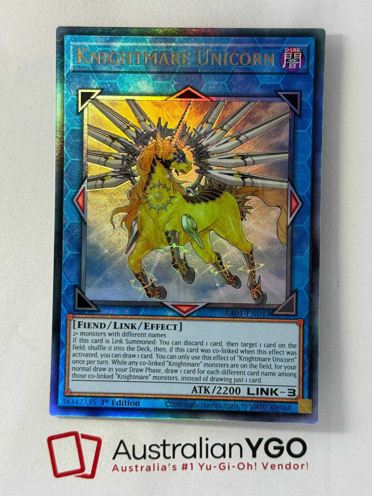 KNIGHTMARE UNICORN RA01-EN043 (PUR)