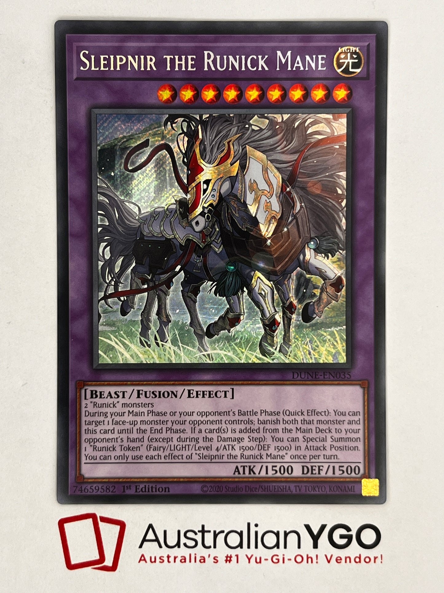 SLEIPNIR THE RUNICK MANE DUNE-EN035