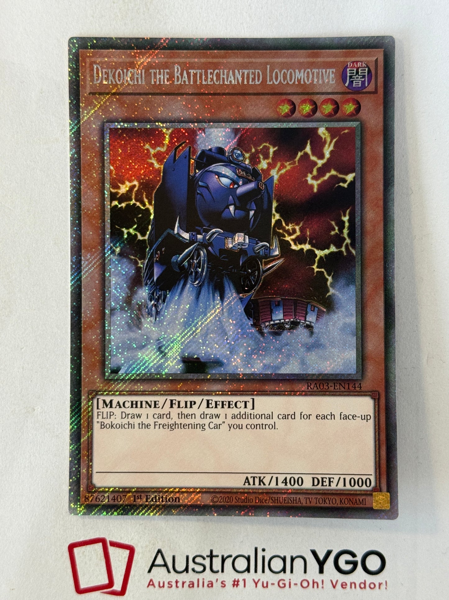 DEKOICHI THE BATTLECHANTED LOCOMOTIVE RA03-EN144