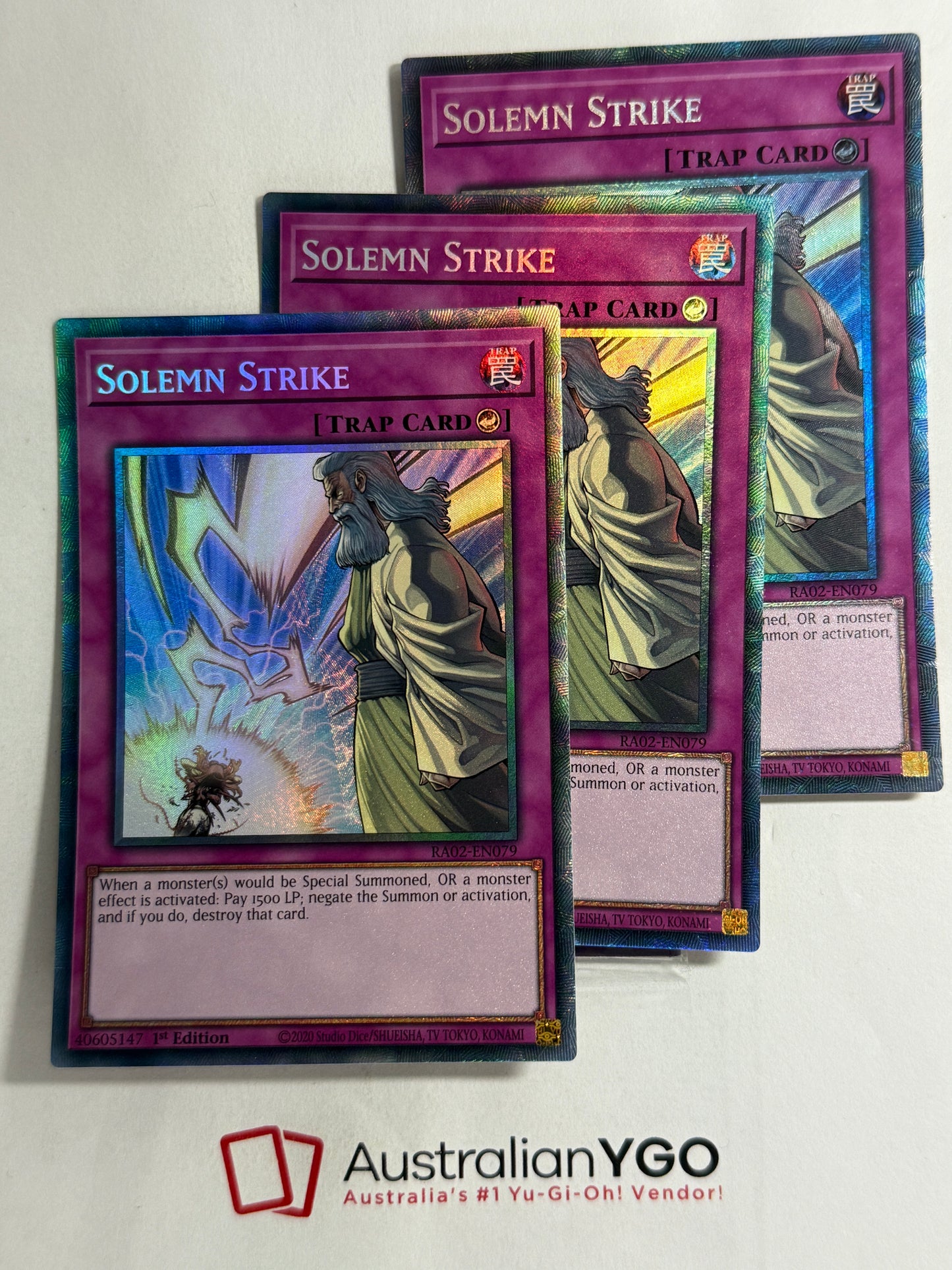 SOLEMN STRIKE RA02-EN079 (CR) Playset
