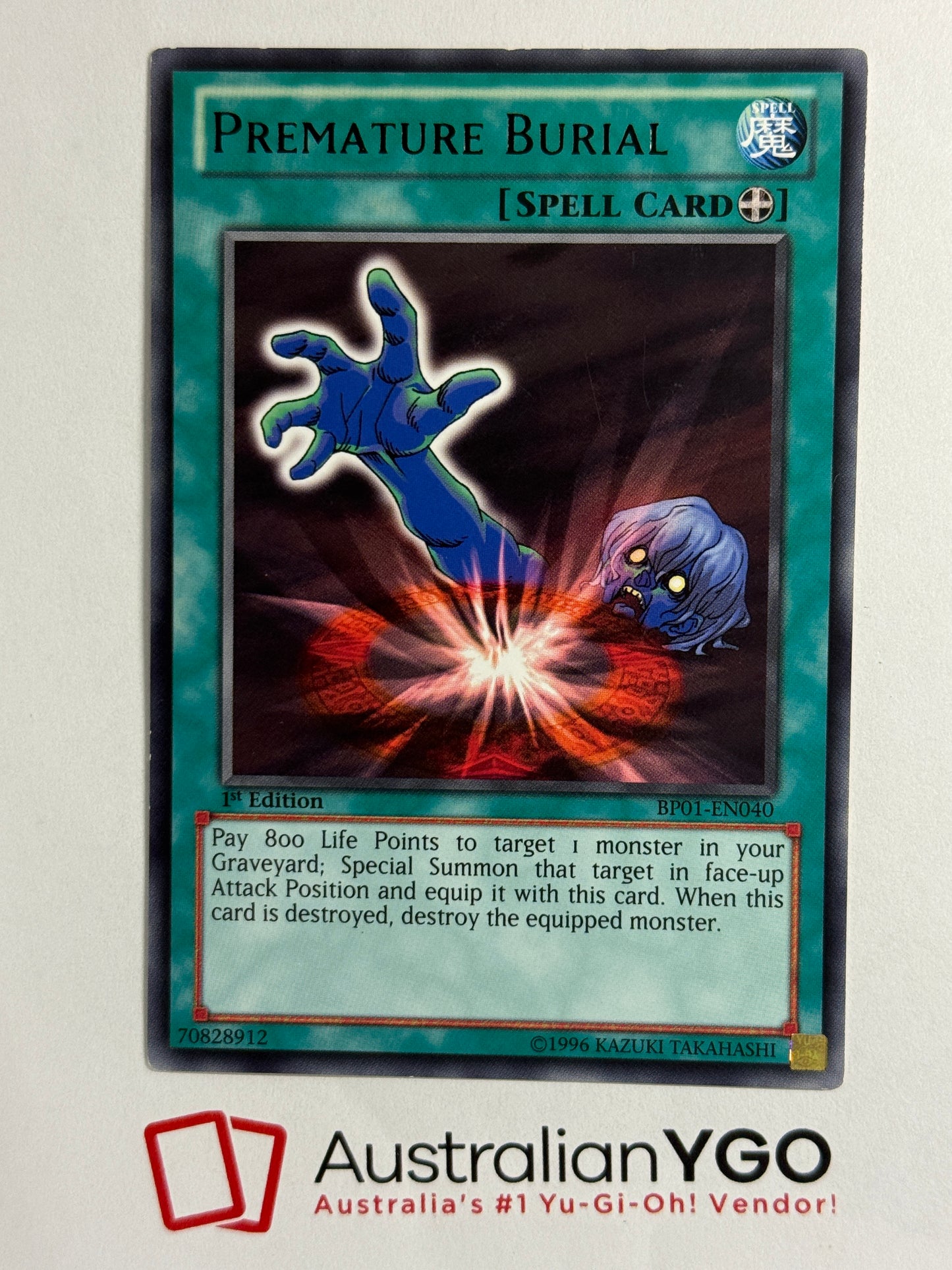 PREMATURE BURIAL BP02-EN135