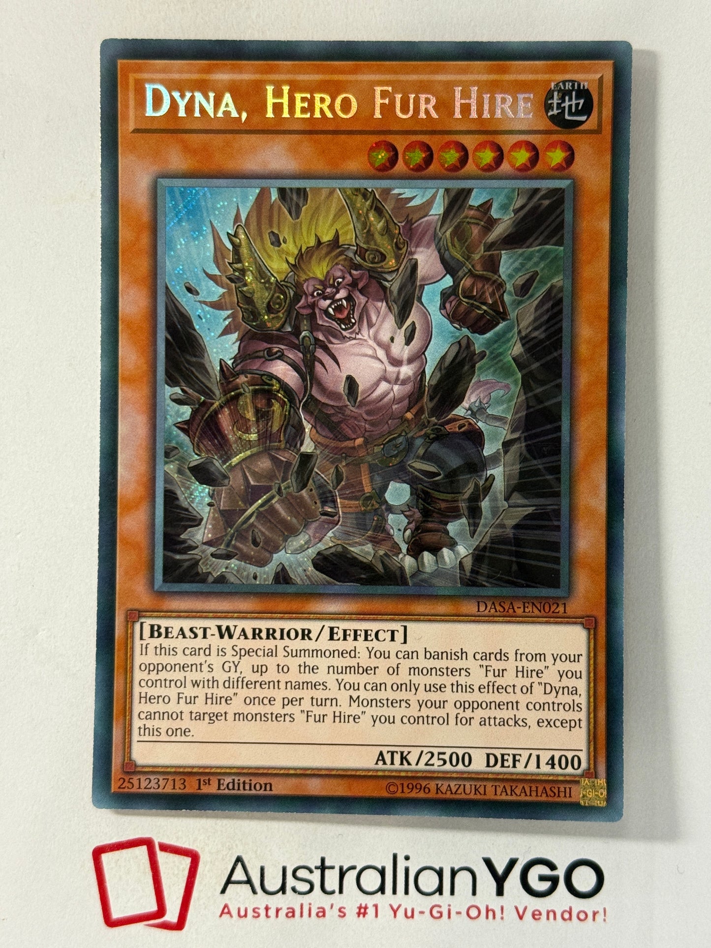 DYNA, HERO FUR HIRE DASA-ENO21