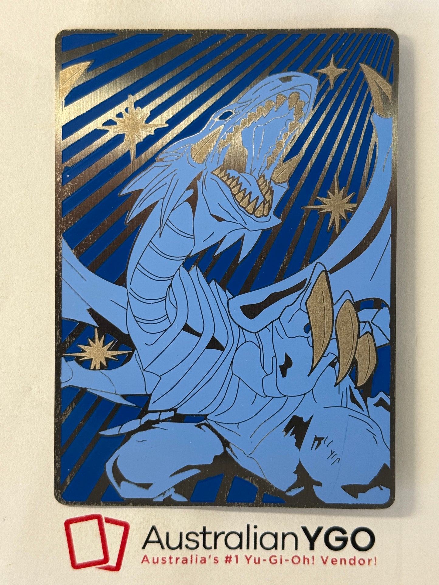 BLUE-EYES WHITE DRAGON Stay Classy Metal Field Centre 060/300