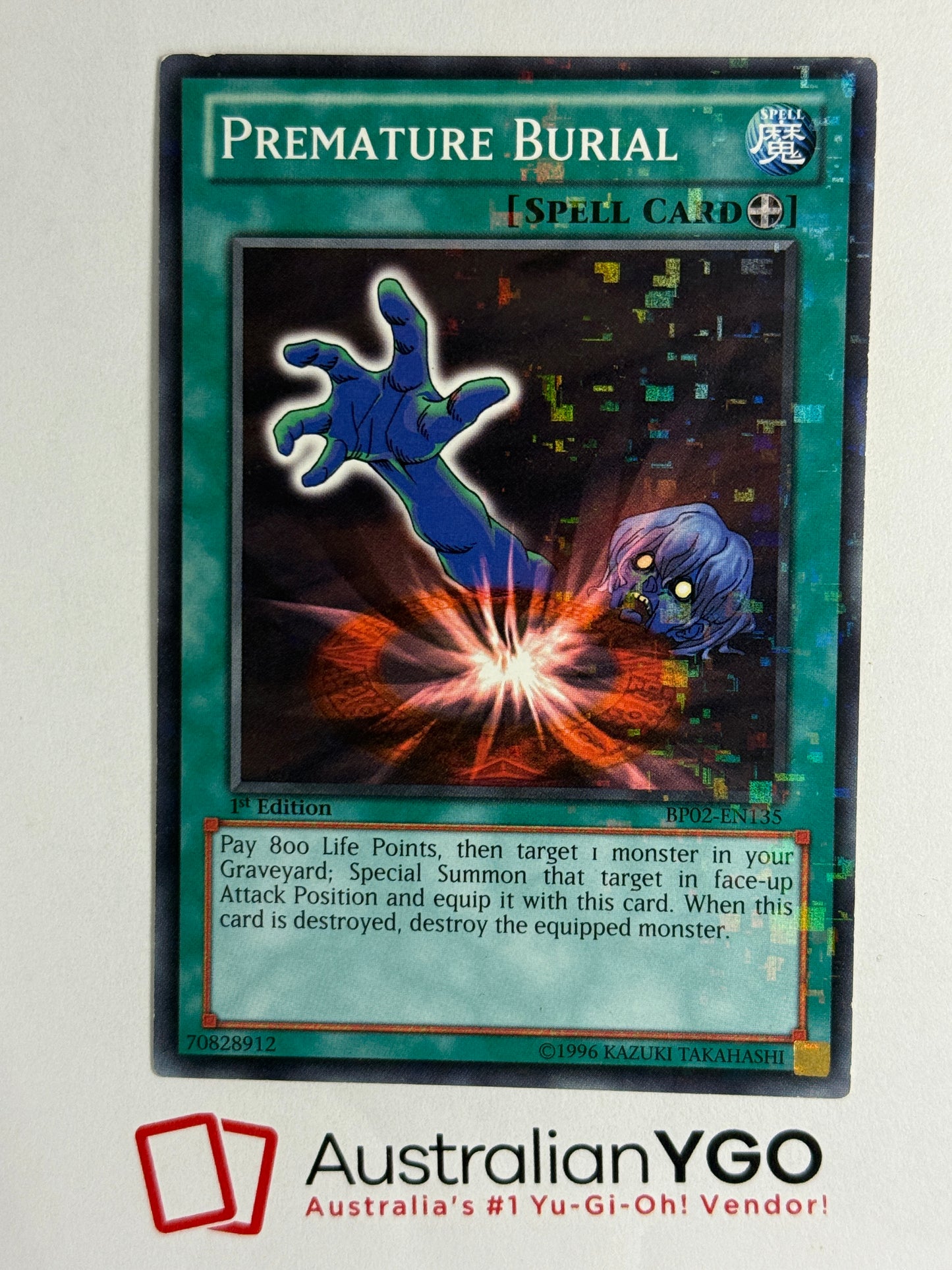PREMATURE BURIAL BP02-EN135