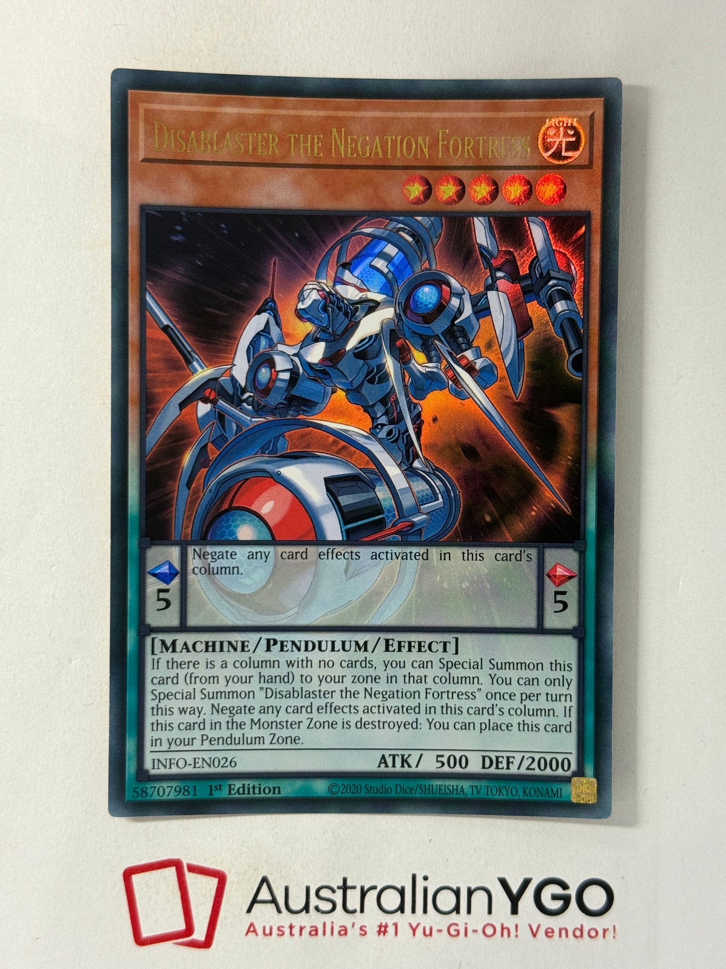 DISABLASTER THE NEGATION FORTRESS INFO-EN026