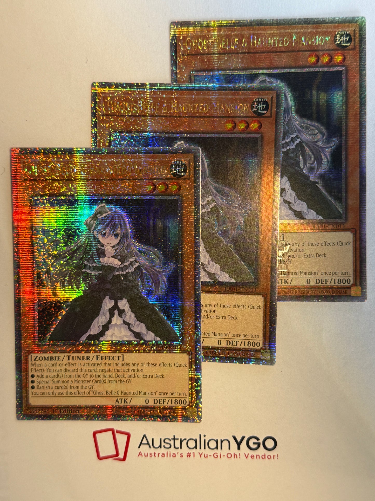 GHOST BELLE HAUNTED MANSION
RA01-EN011 (QCR) Playset