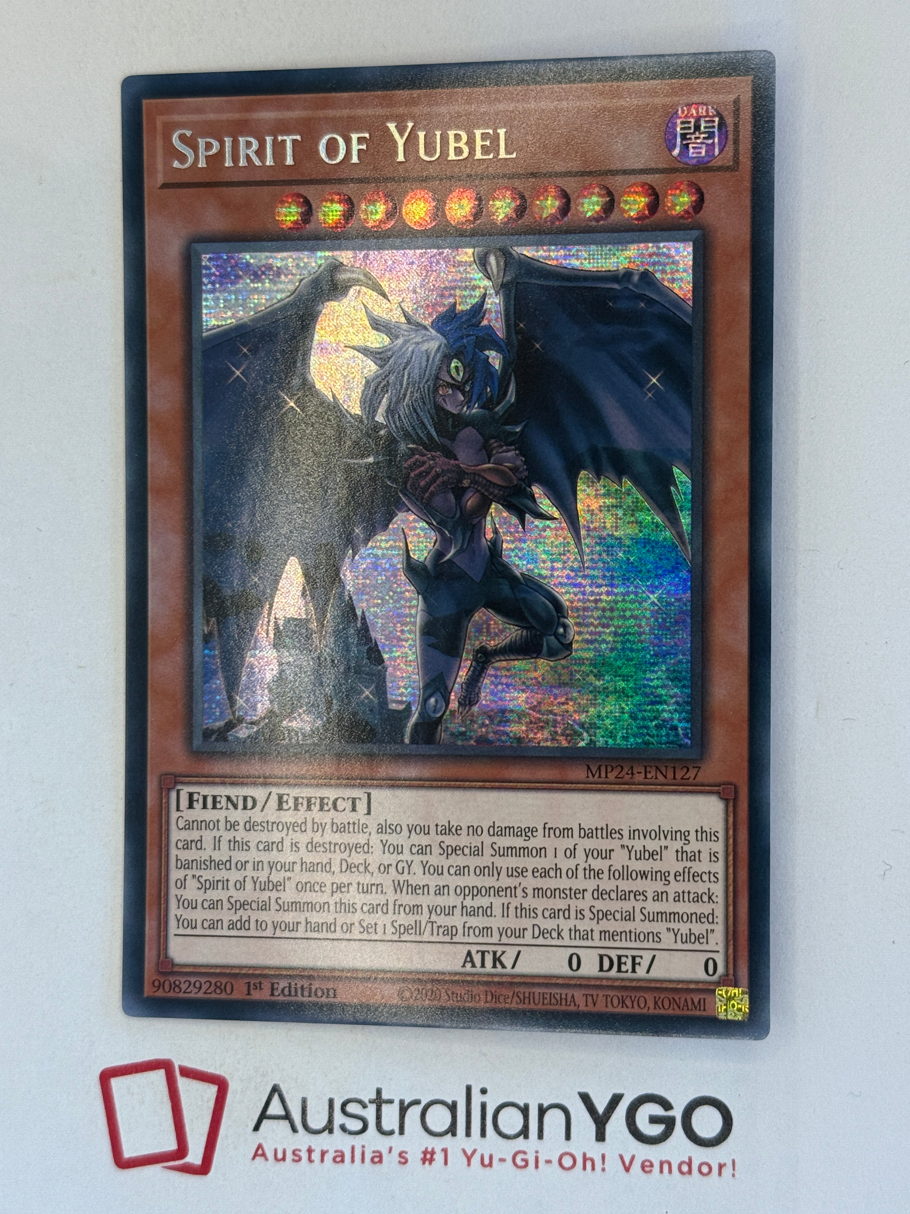 Spirit Of Yubel - MP24-EN127 - Prismatic Secret Rare 1ère édition