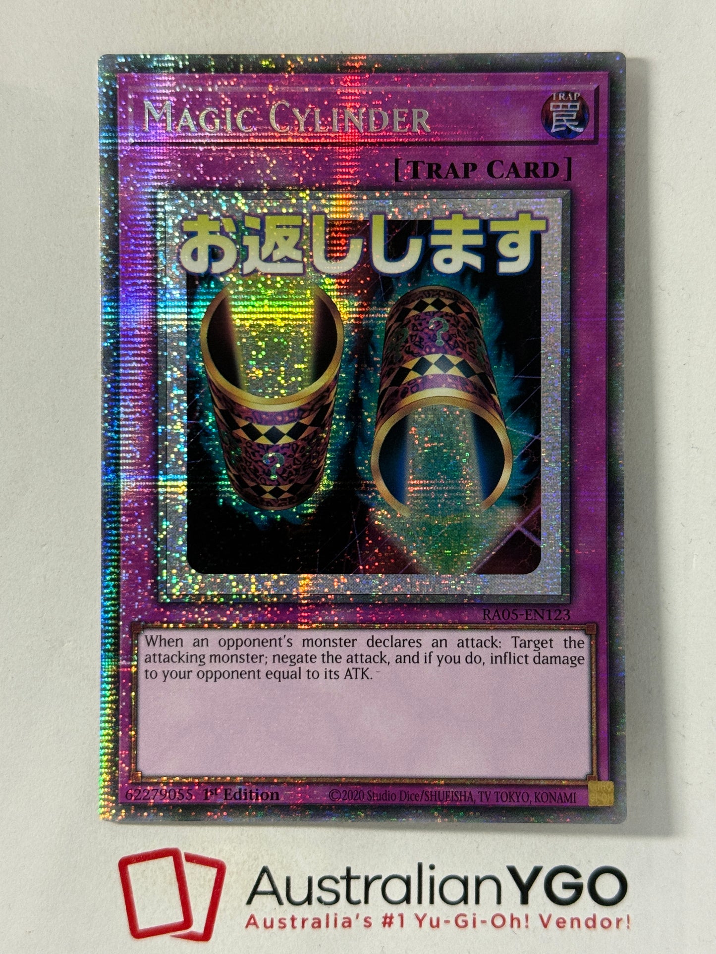 MAGIC CYLINDER RA05-EN123 (Starlight Rare)