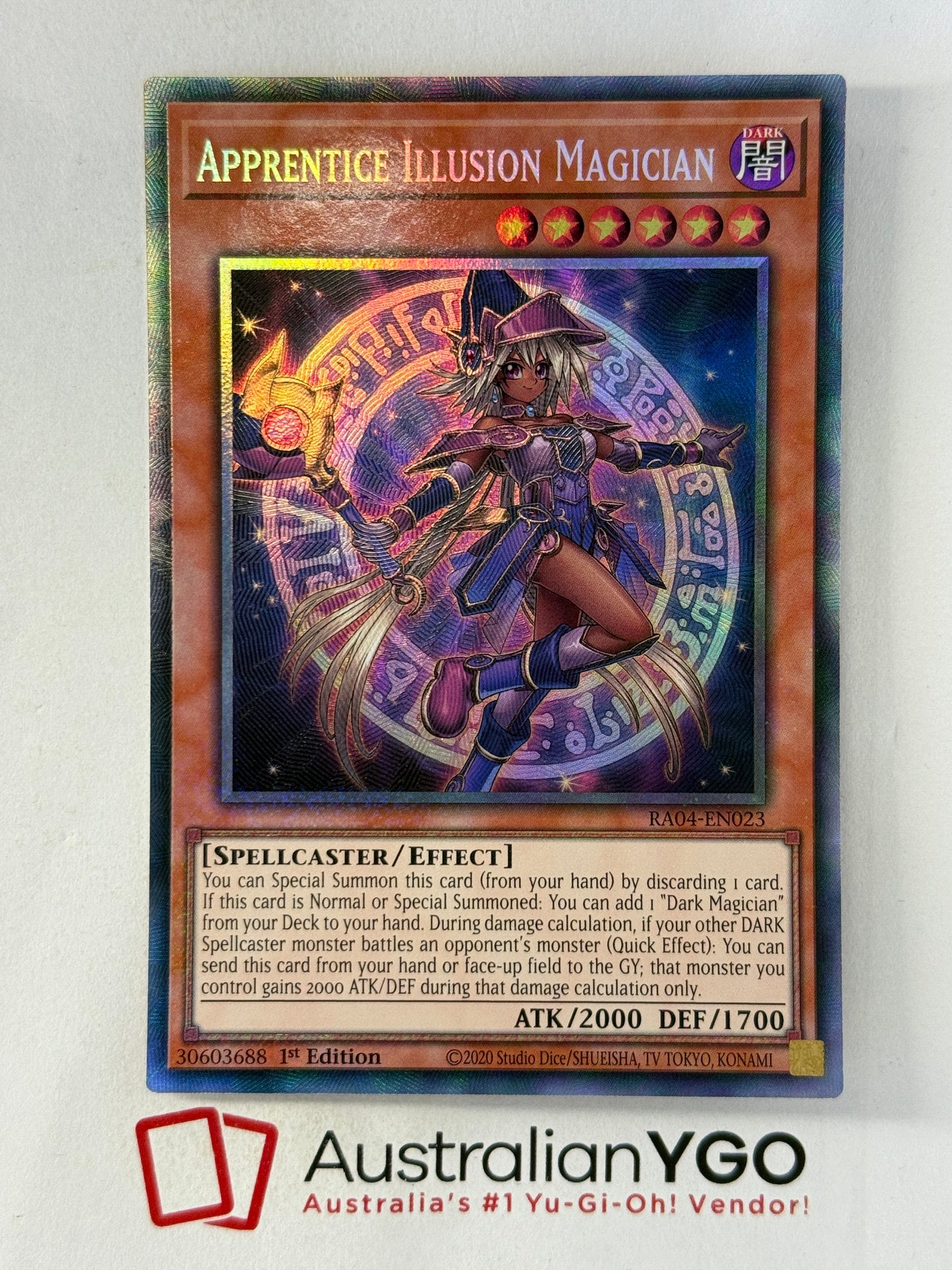 APPRENTICE ILLUSION MAGICIAN RA04-EN023 (CR)