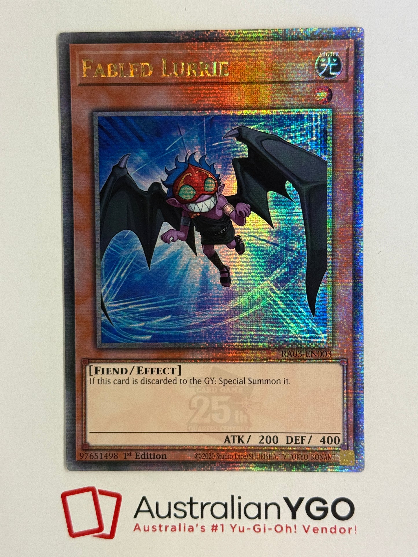 FABLED LURRIE RA03-EN003 (QCR)