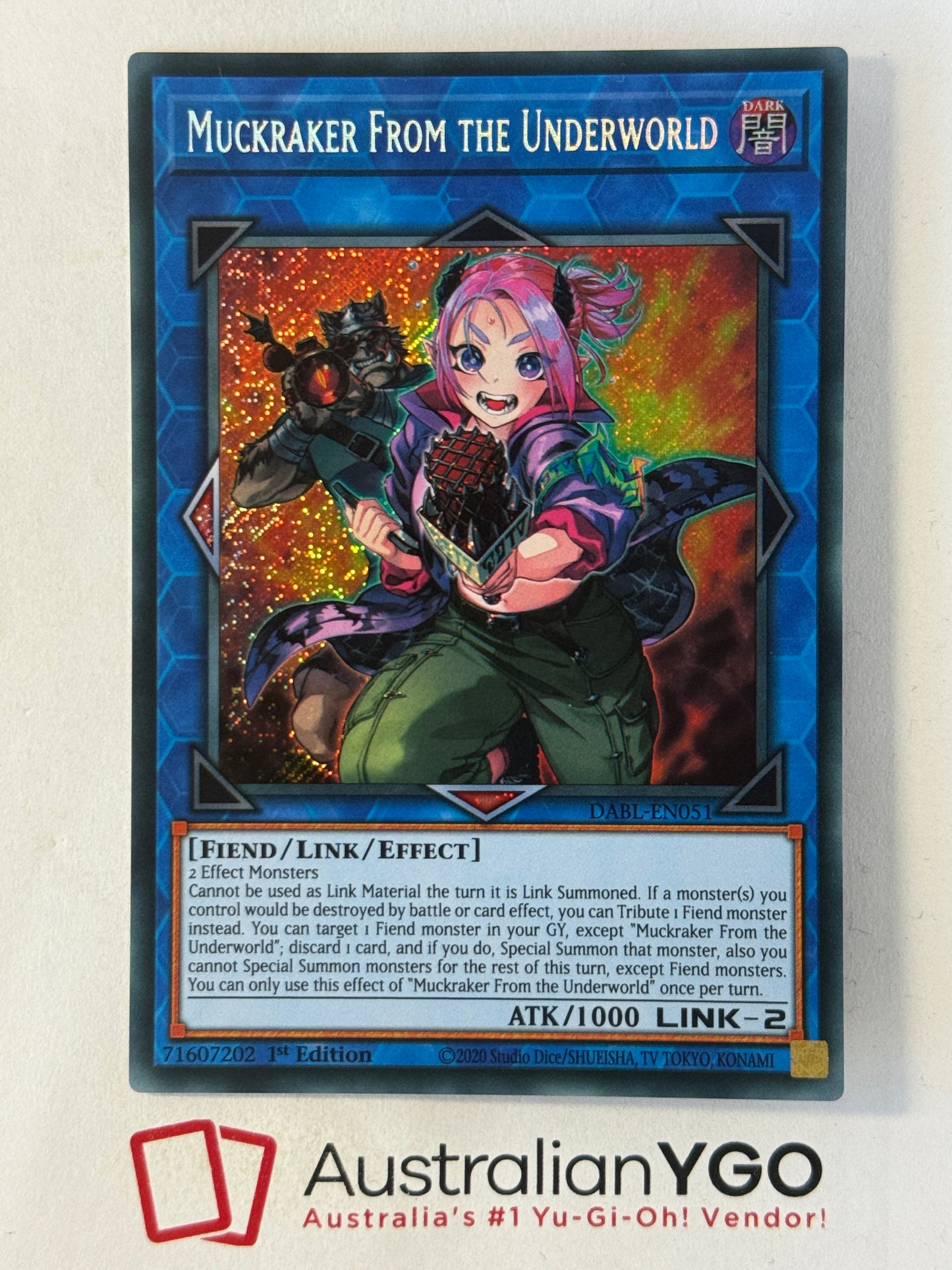 MUCKRAKER FROM THE UNDERWORLD DABL-EN051