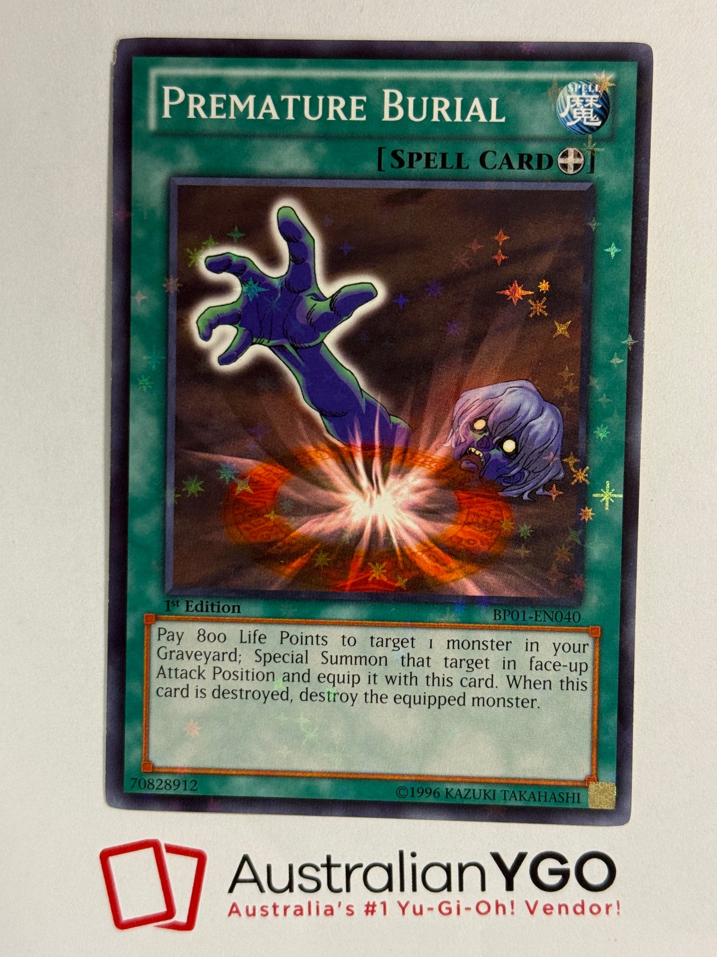 PREMATURE BURIAL BP01-EN040